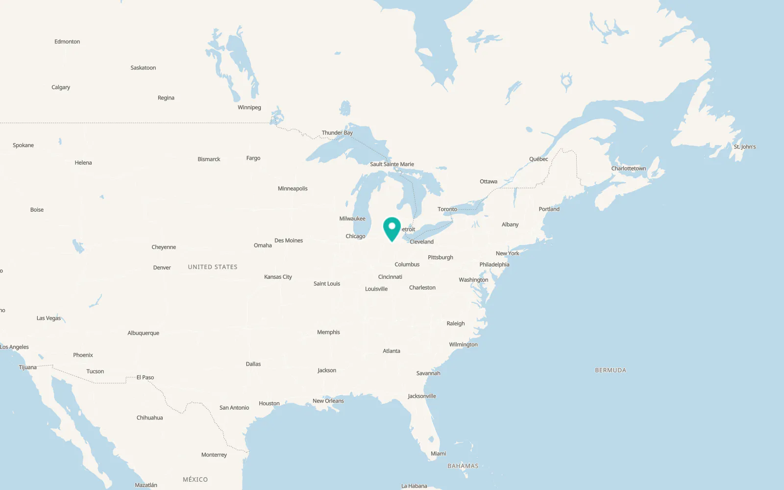 Map of Defiance
