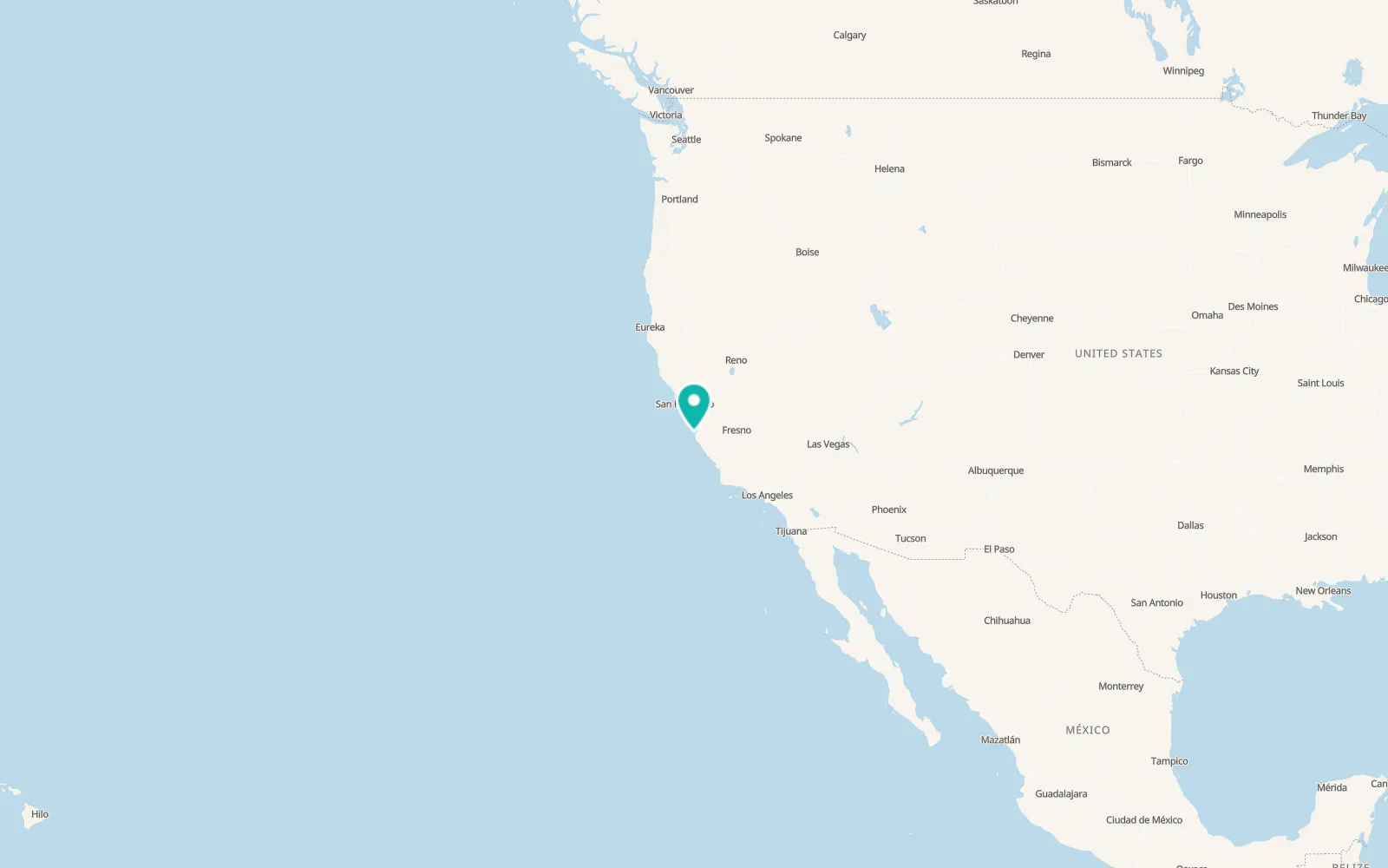 Map of Del Monte Forest