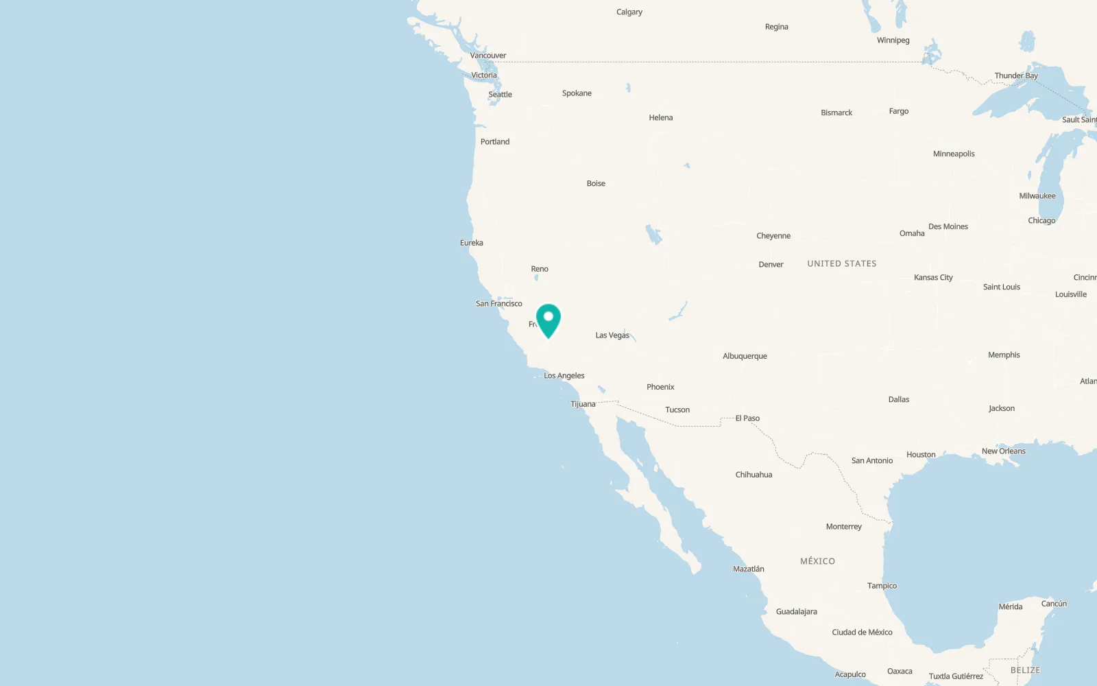 Map of Delano
