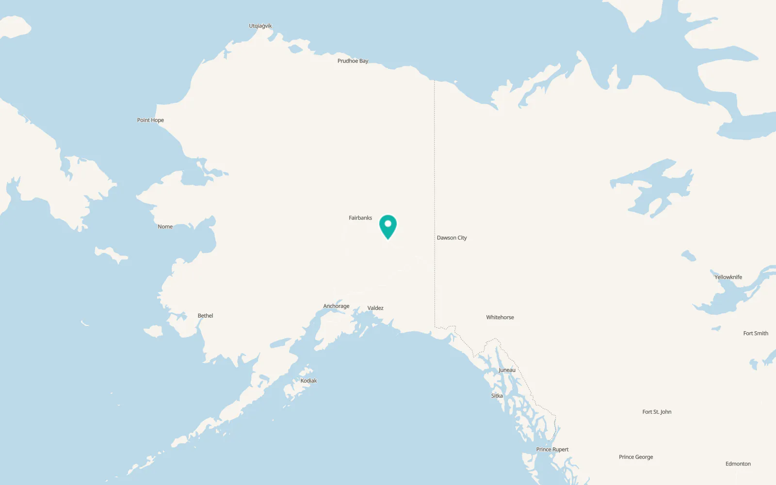 Map of Deltana