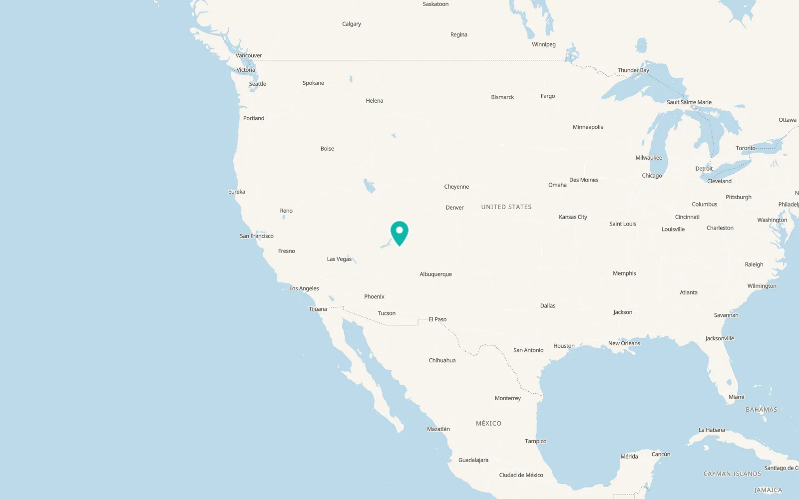 Map of Dennehotso