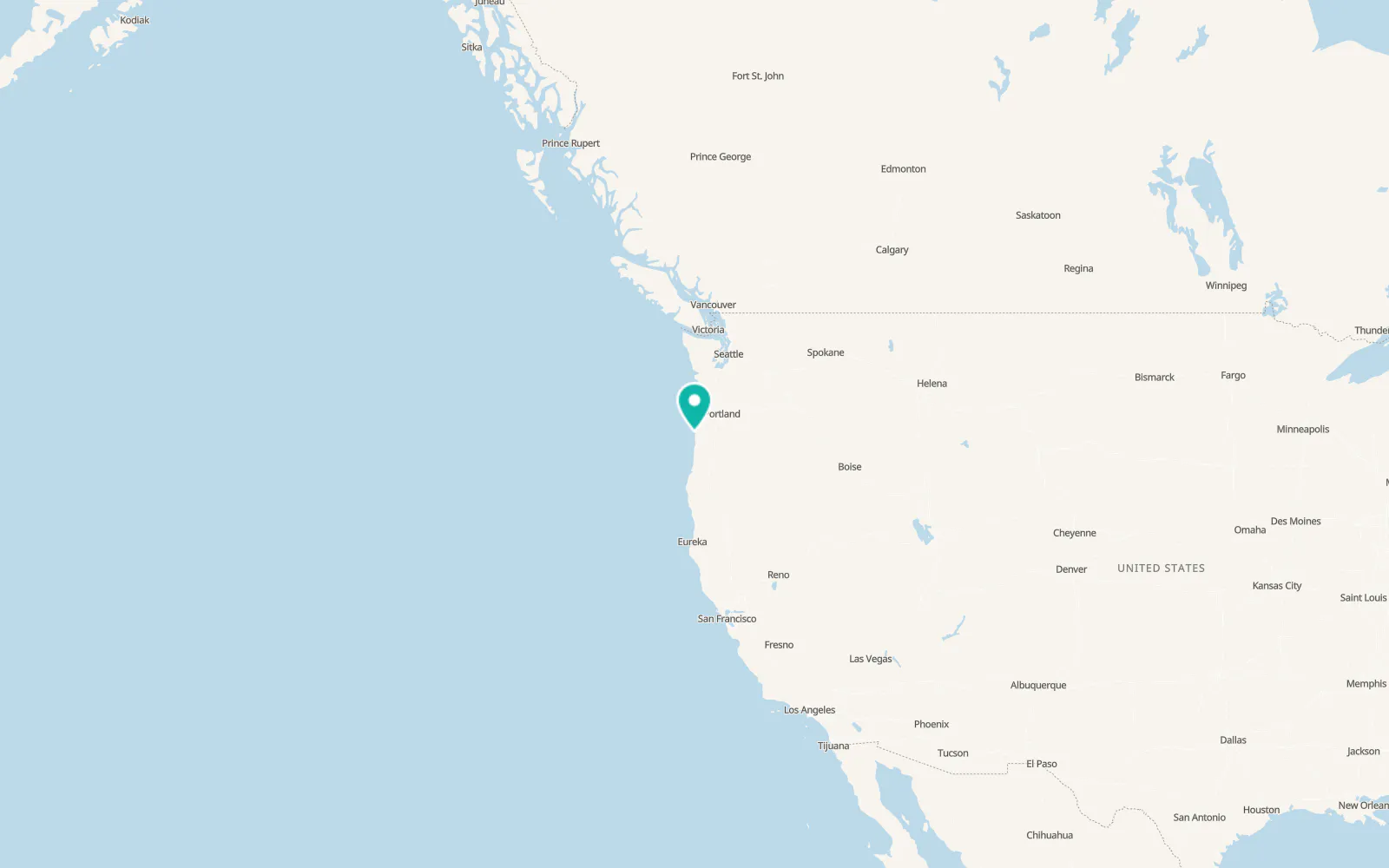 Map of Depoe Bay