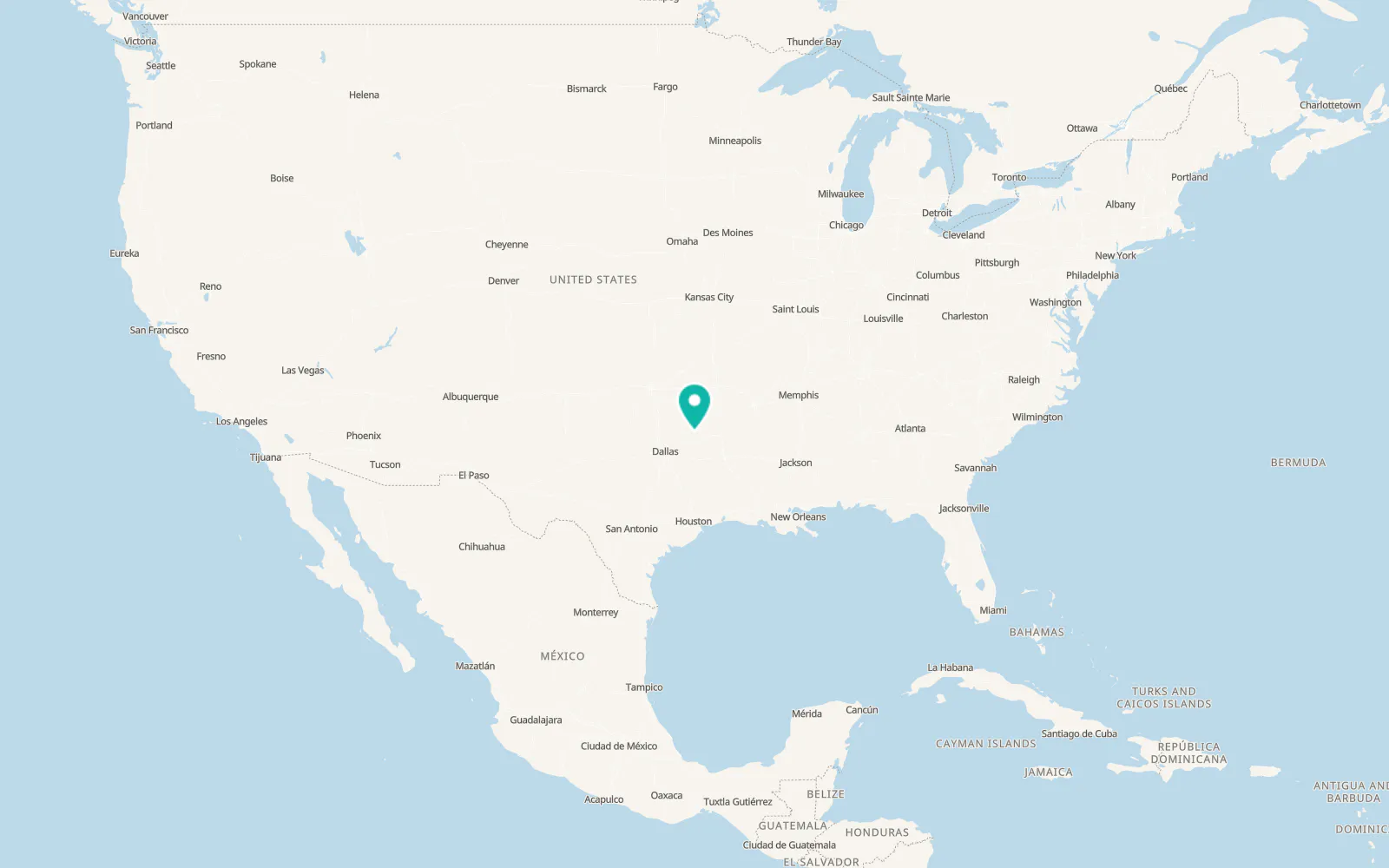 Map of Deport