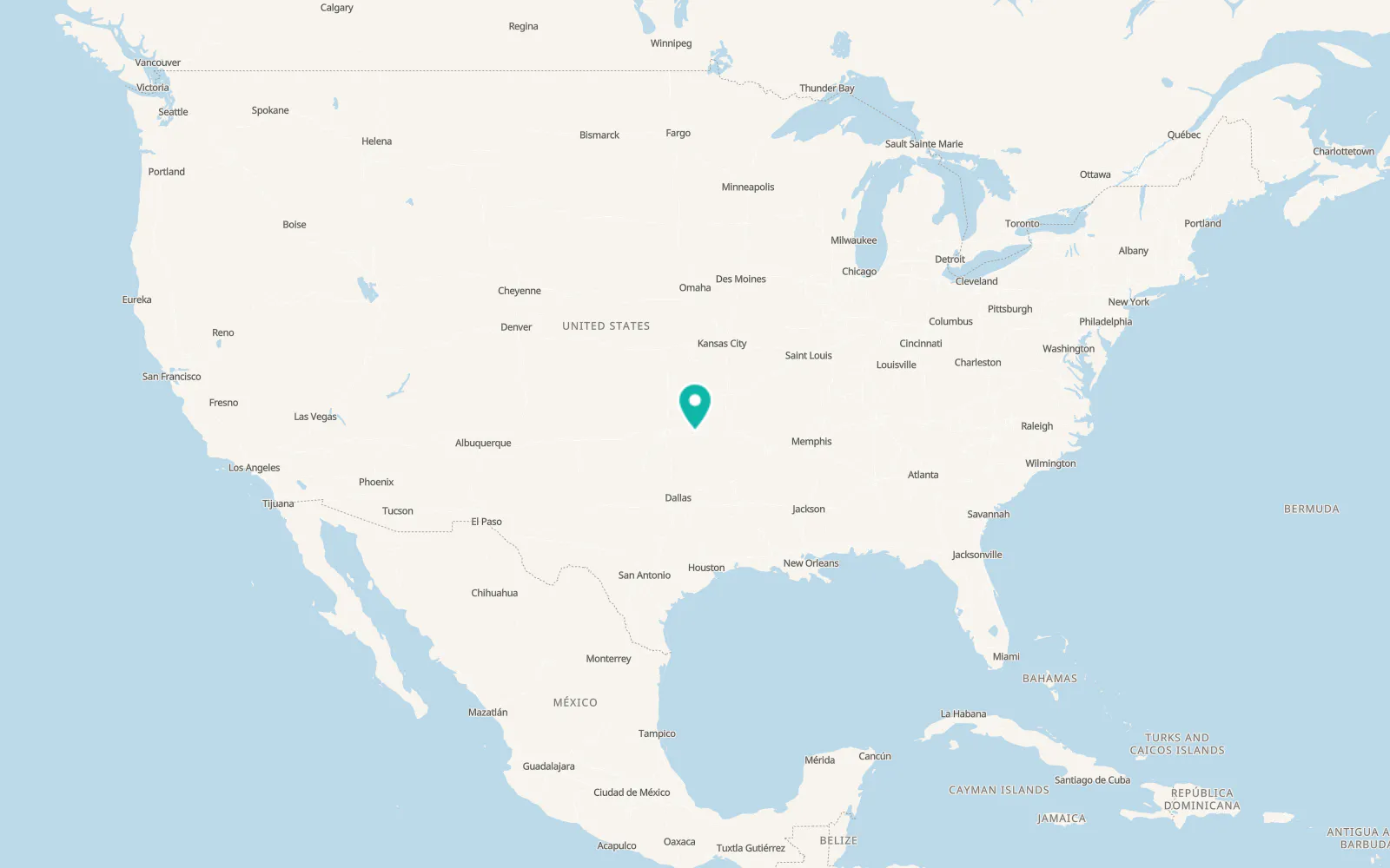 Map of Dewar