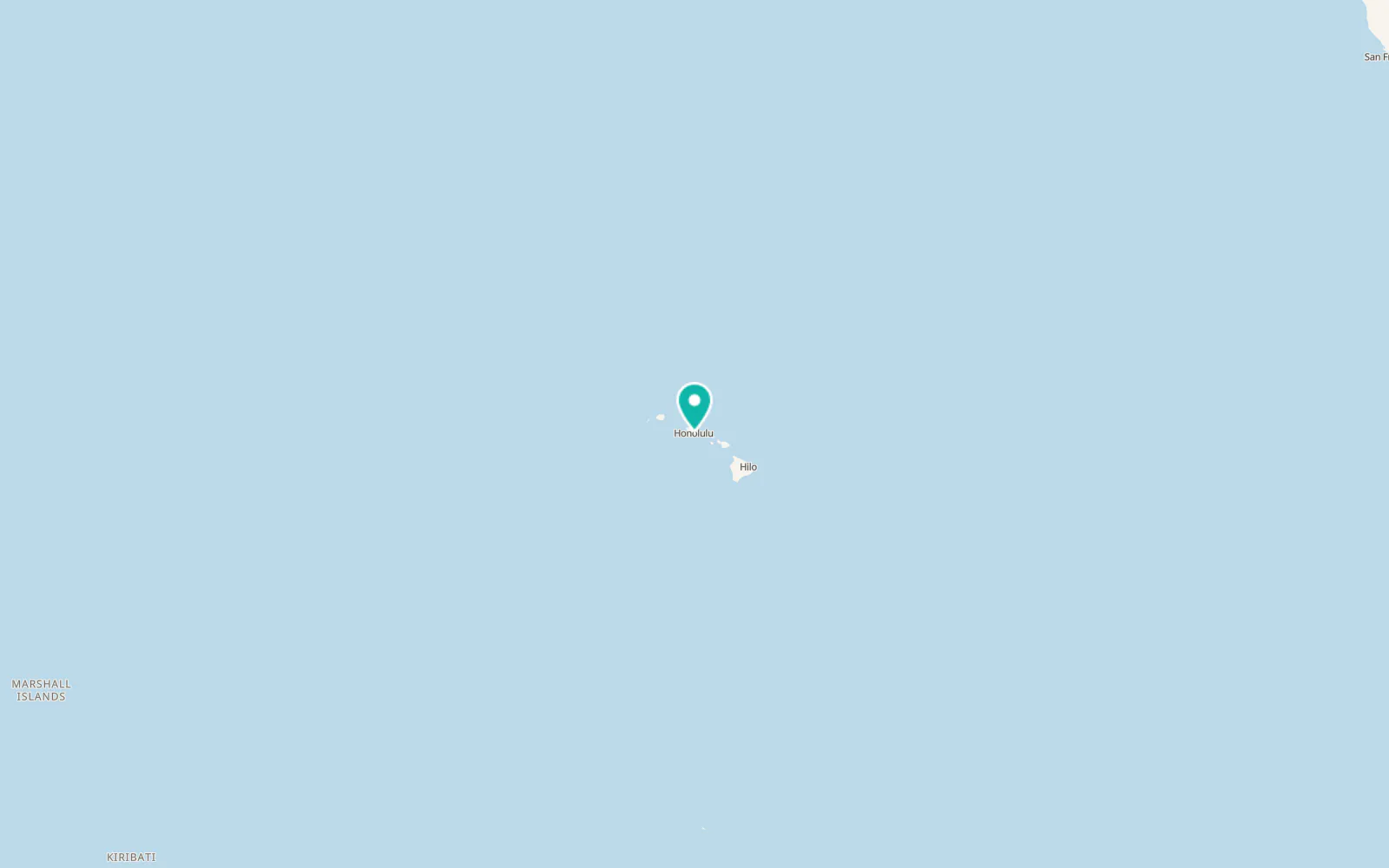 Map of Diamond Head / Kapahulu / Saint Louis Heights