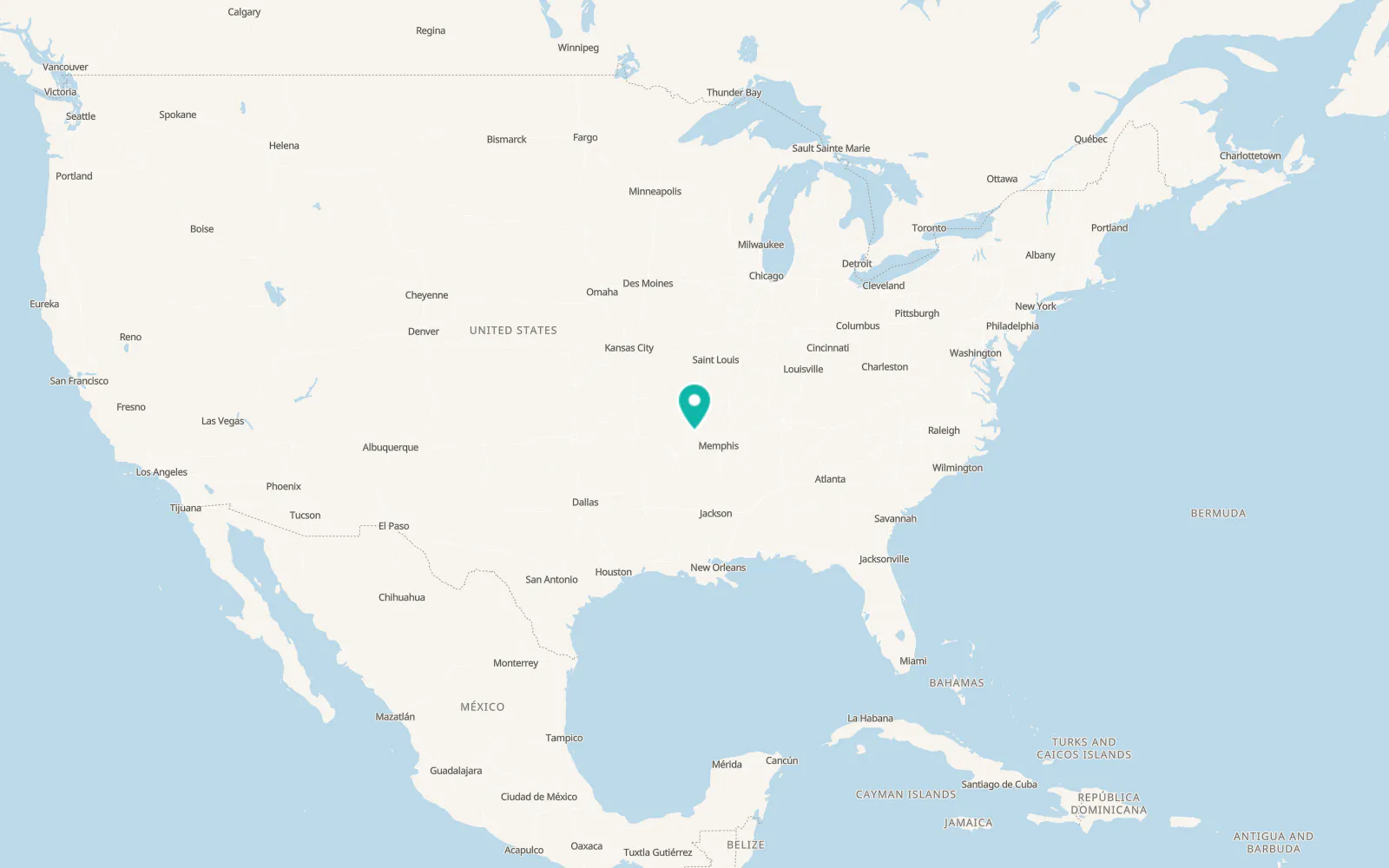 Map of Diaz