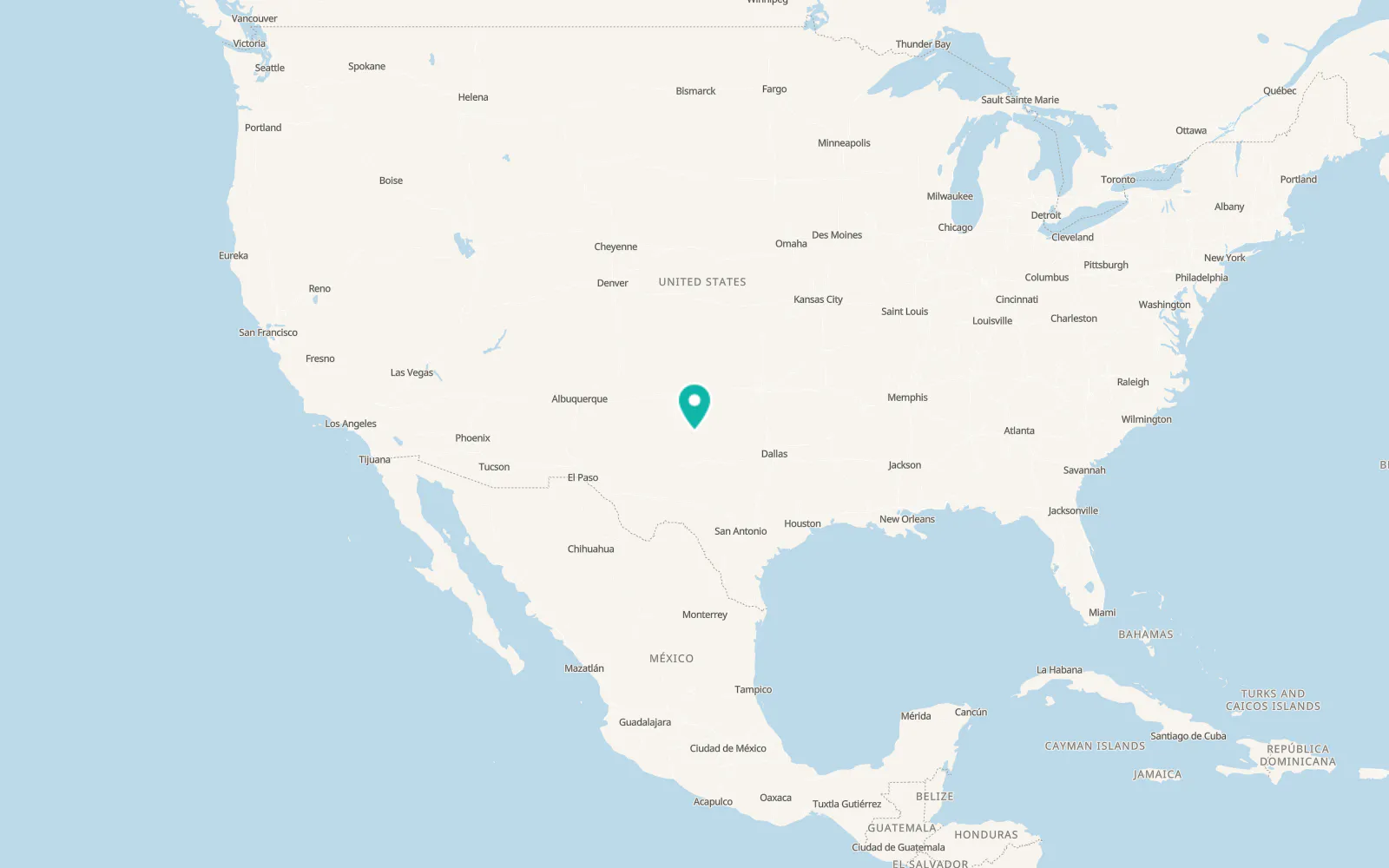 Map of Dickens