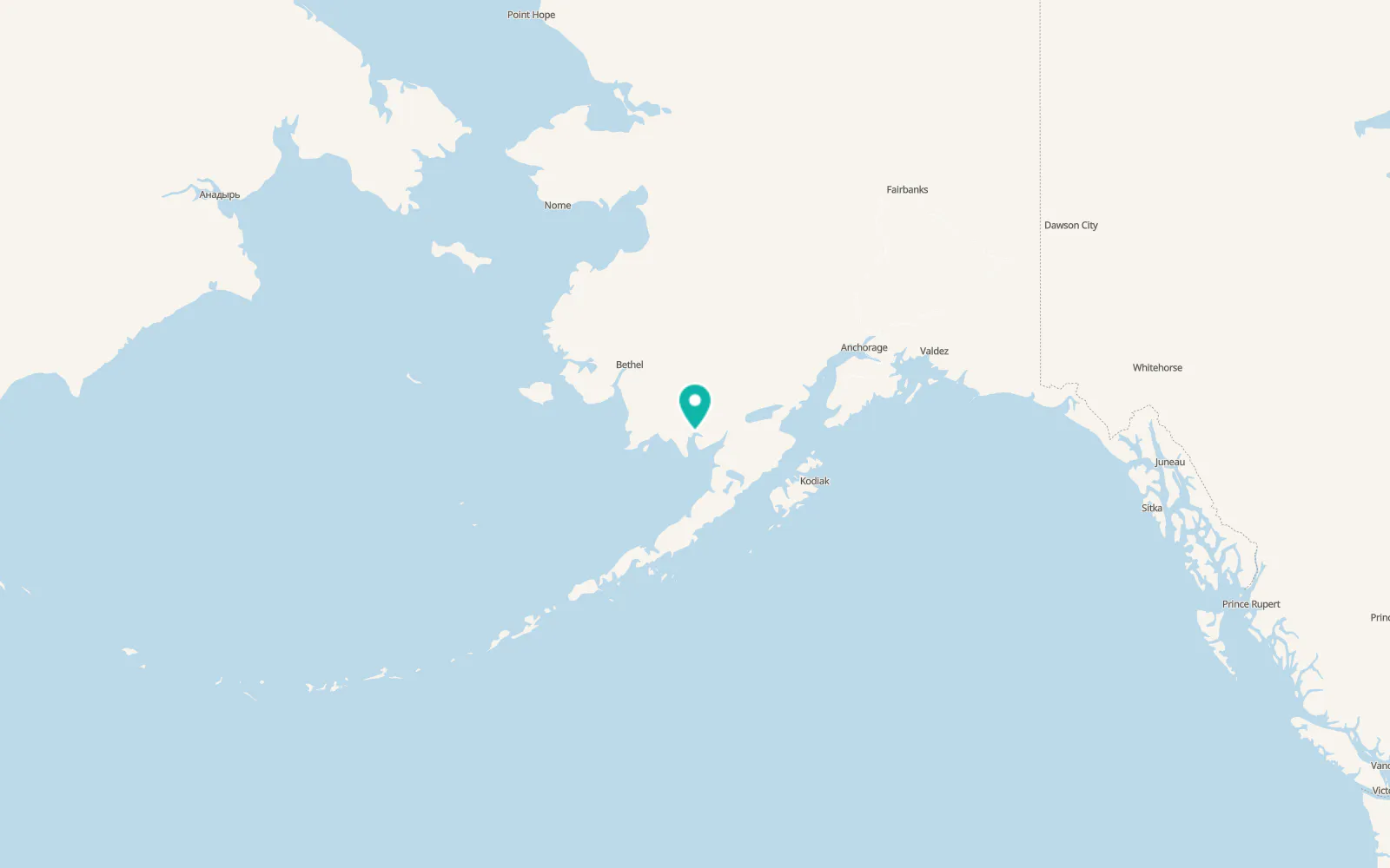 Map of Dillingham