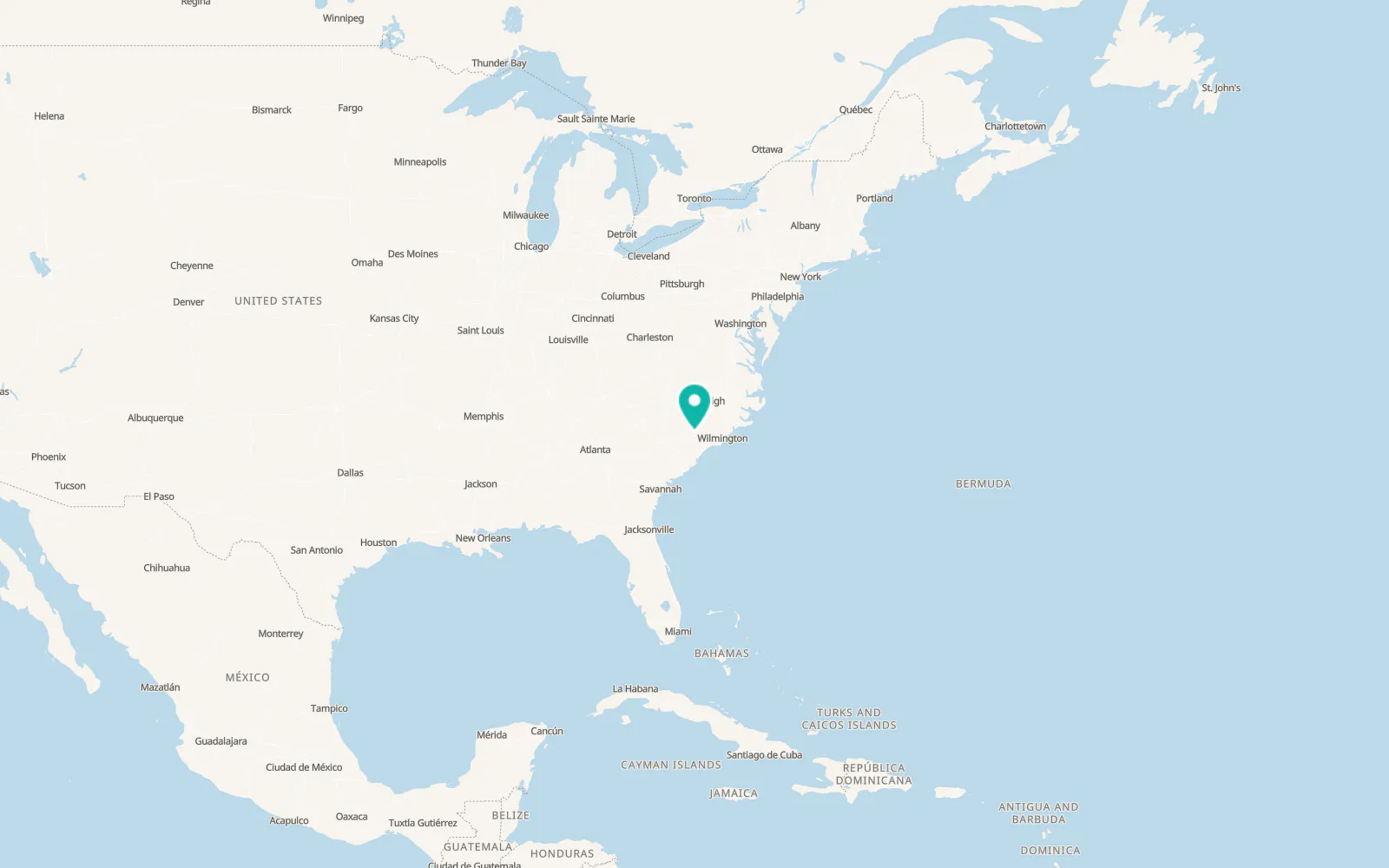 Map of Dillon