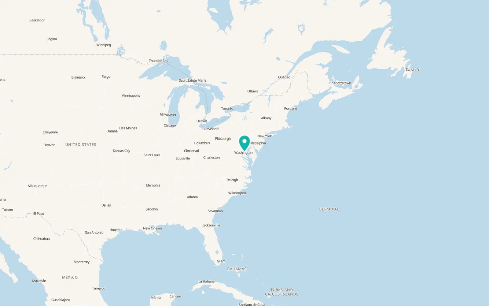 Map of District Heights