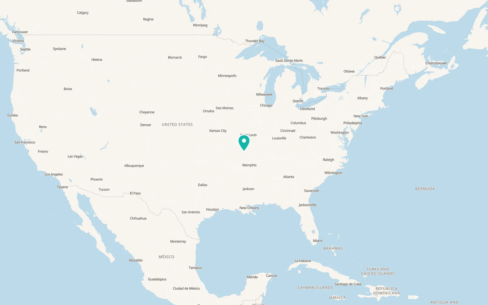 Map of Doniphan