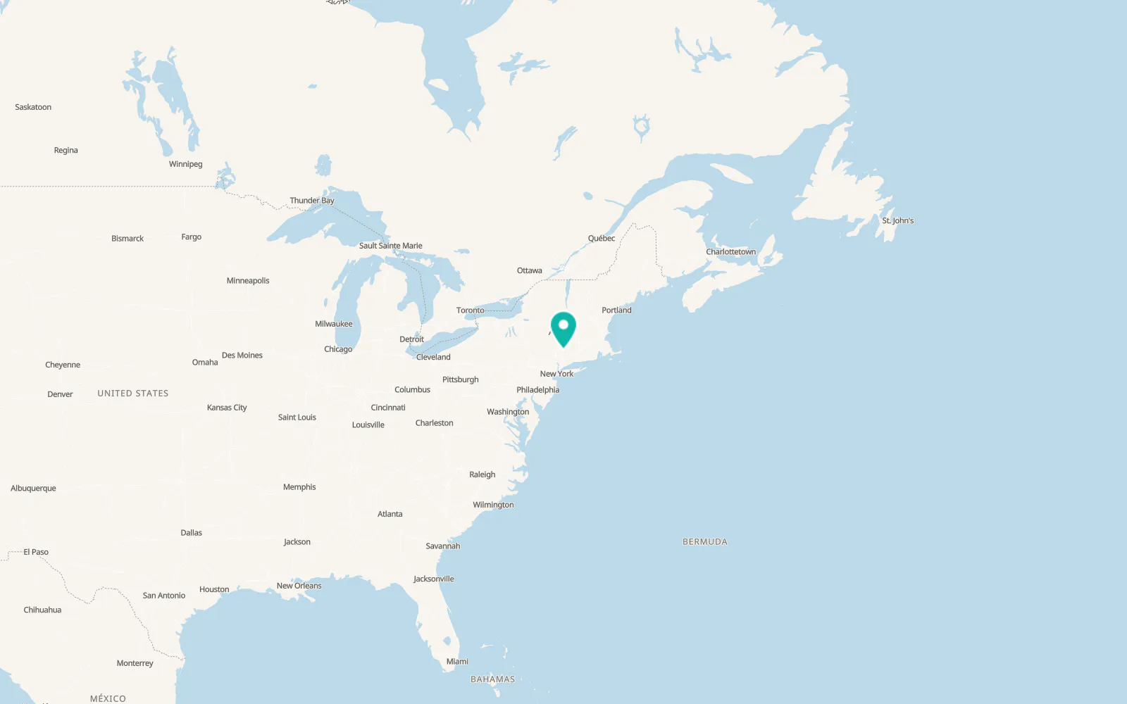 Map of Dover Plains