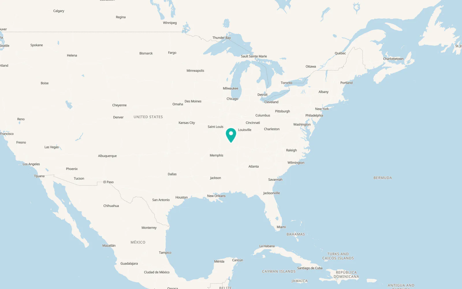 Map of Dover