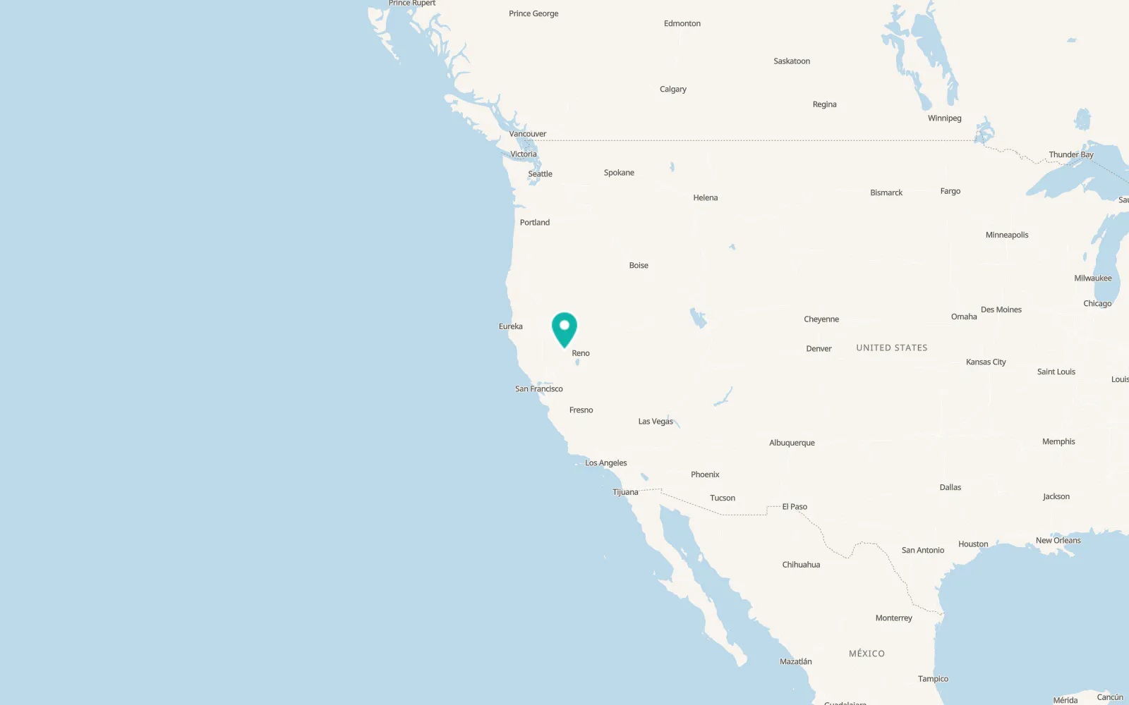 Map of Downieville
