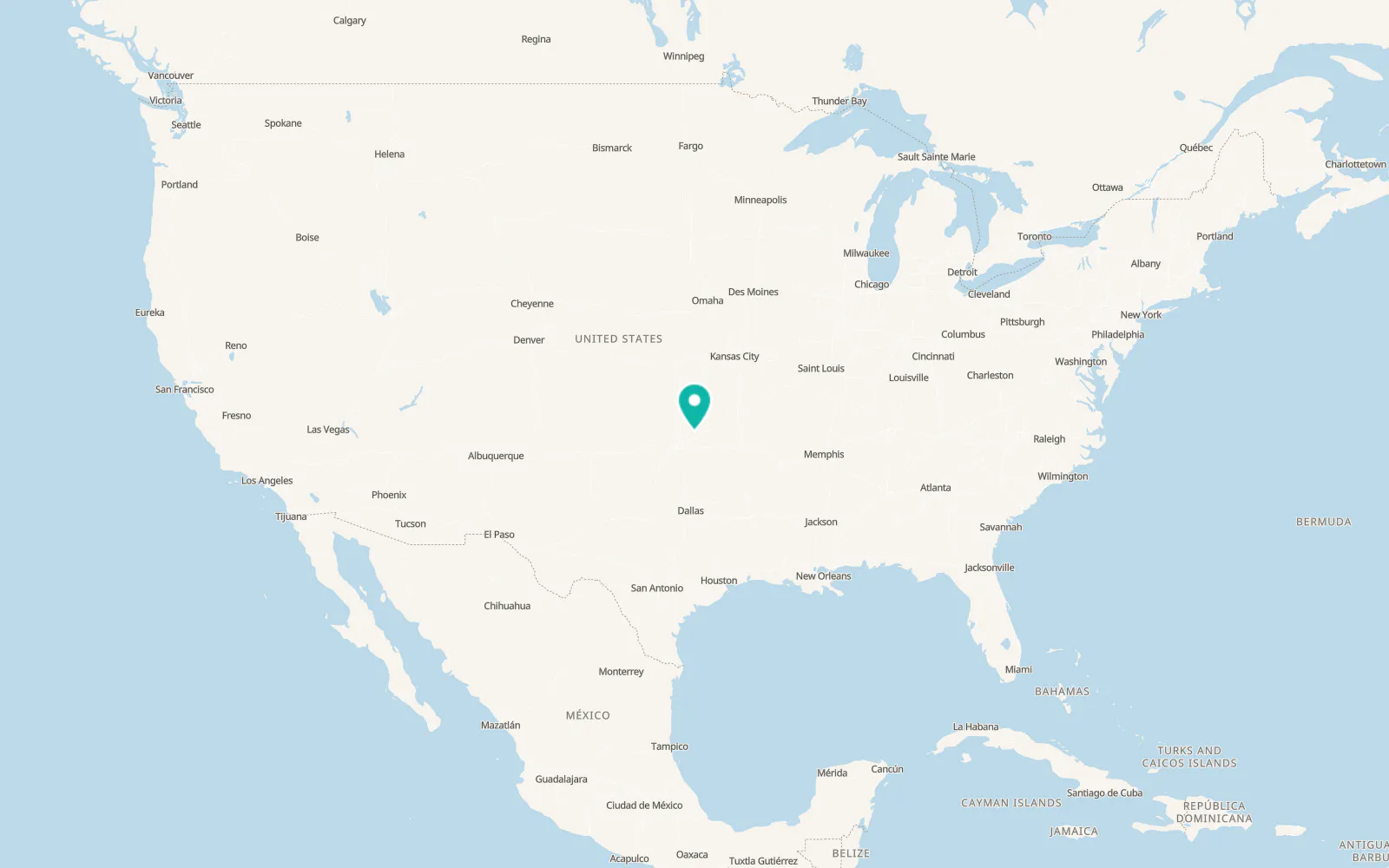 Map of Drumright