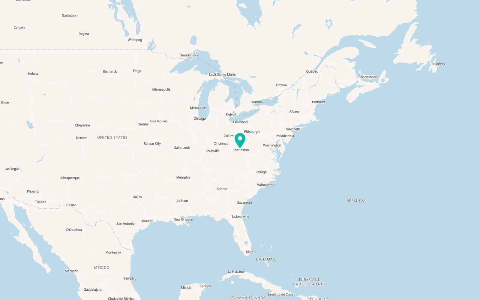 Map of Dunbar