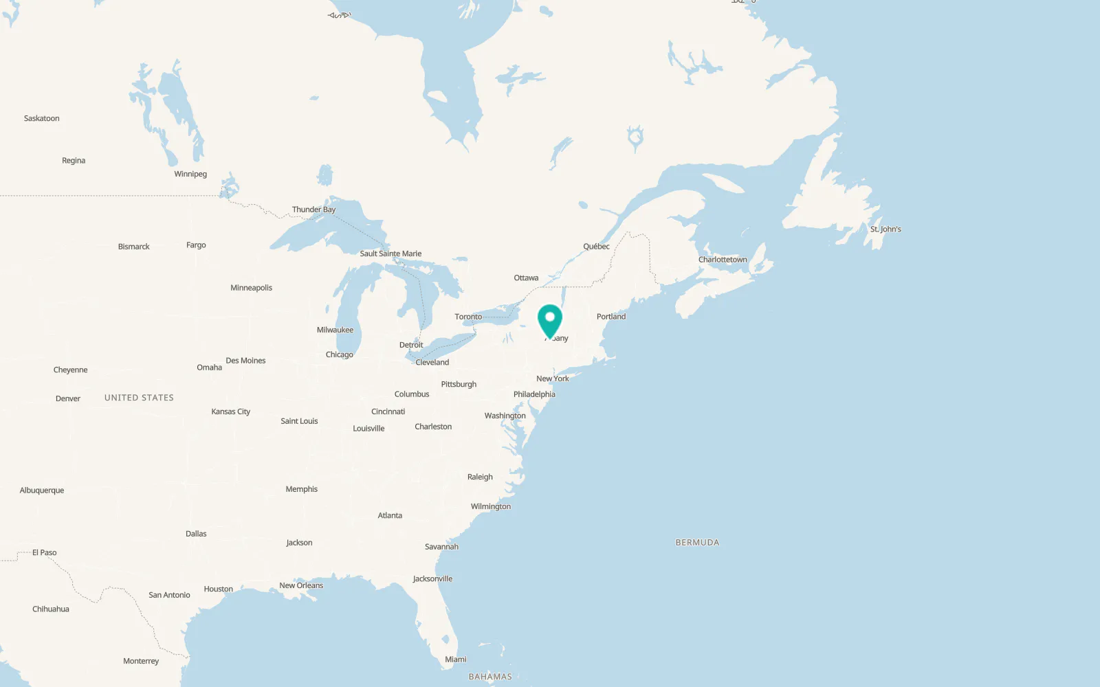 Map of Durham
