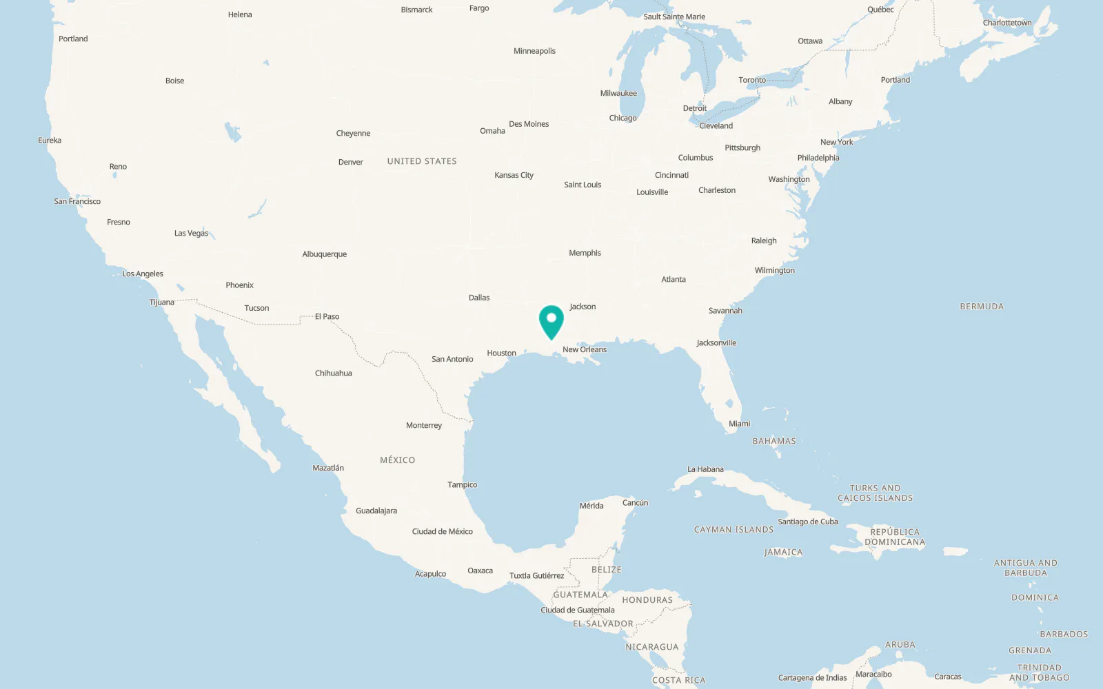 Map of Duson