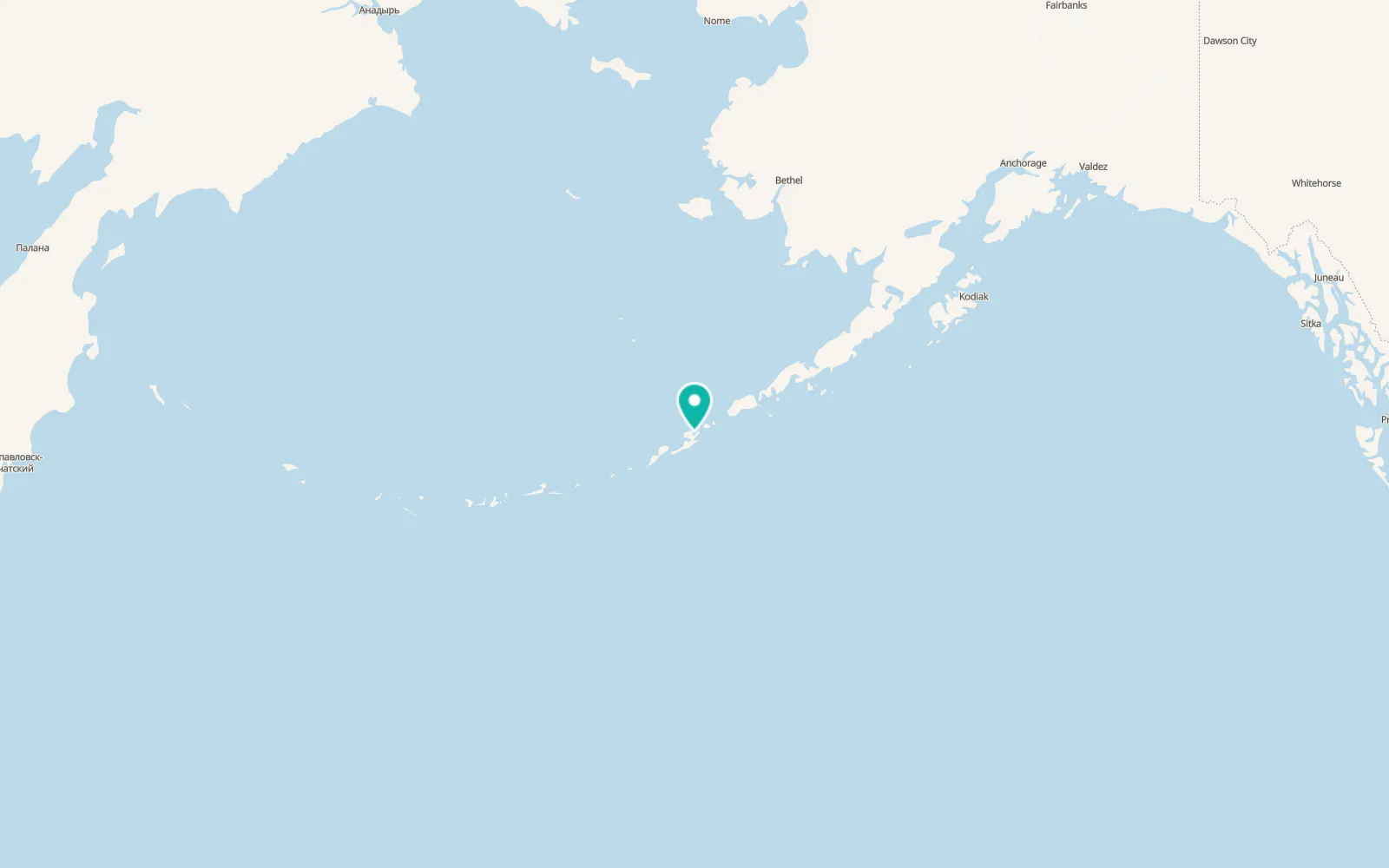Map of Dutch Harbor