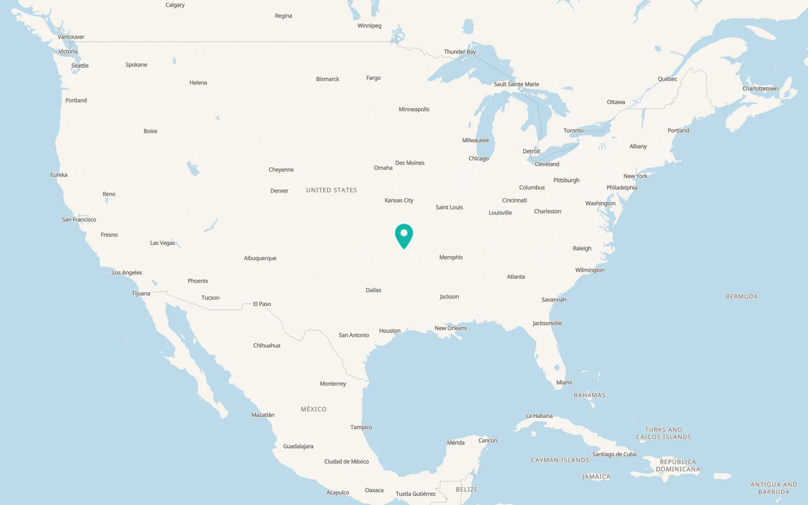 Map of Dyer
