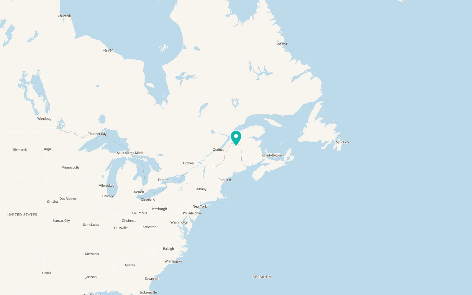Map of Eagle Lake