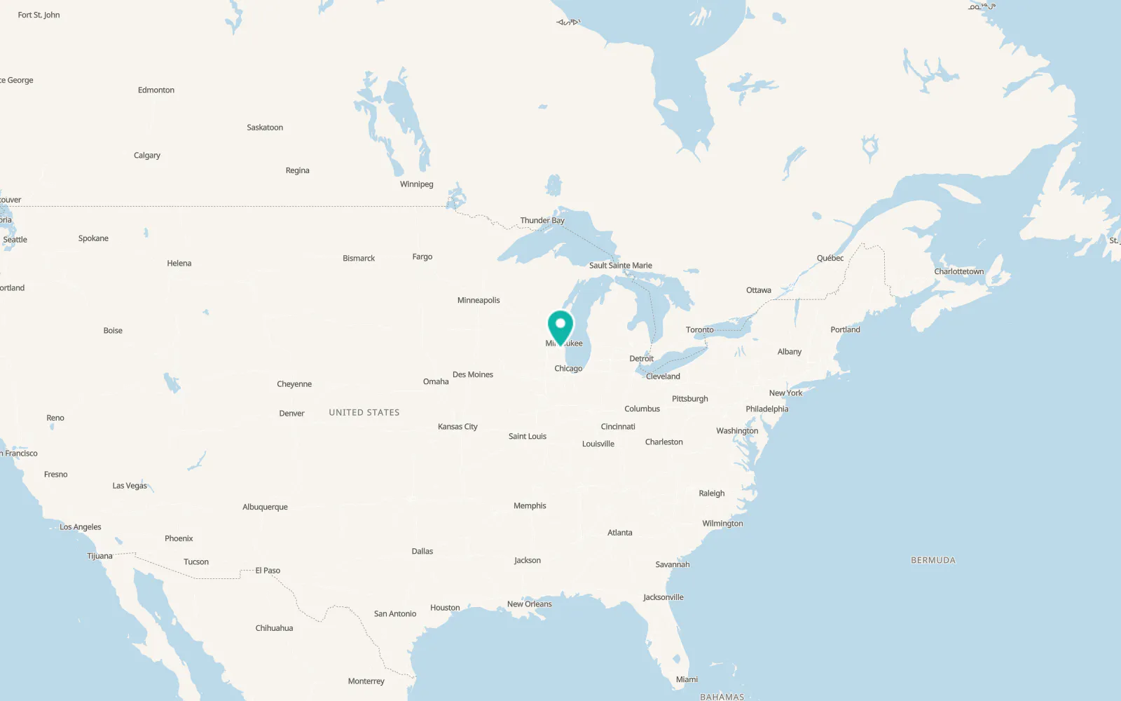 Map of Eagle Lake