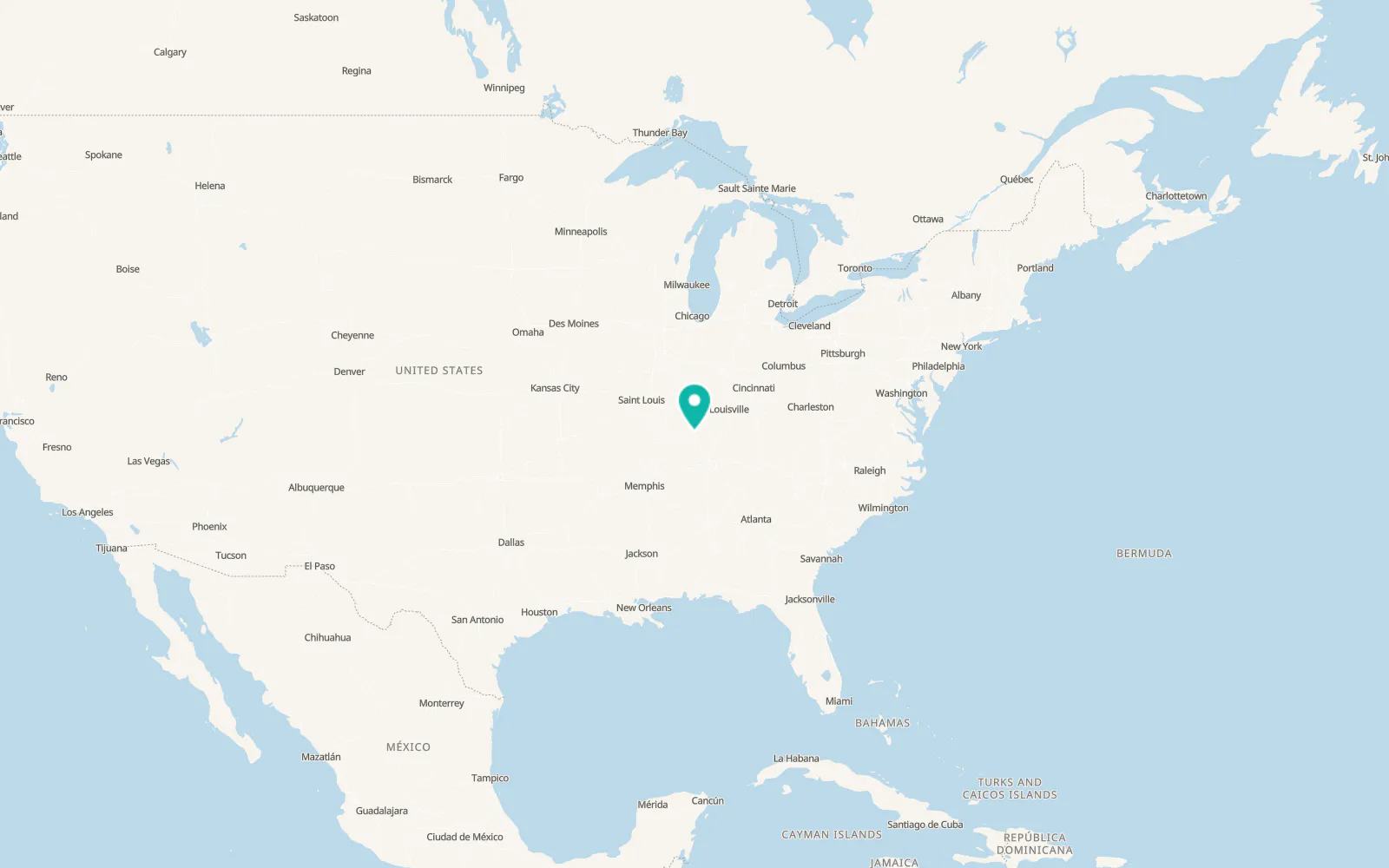 Map of Earlington