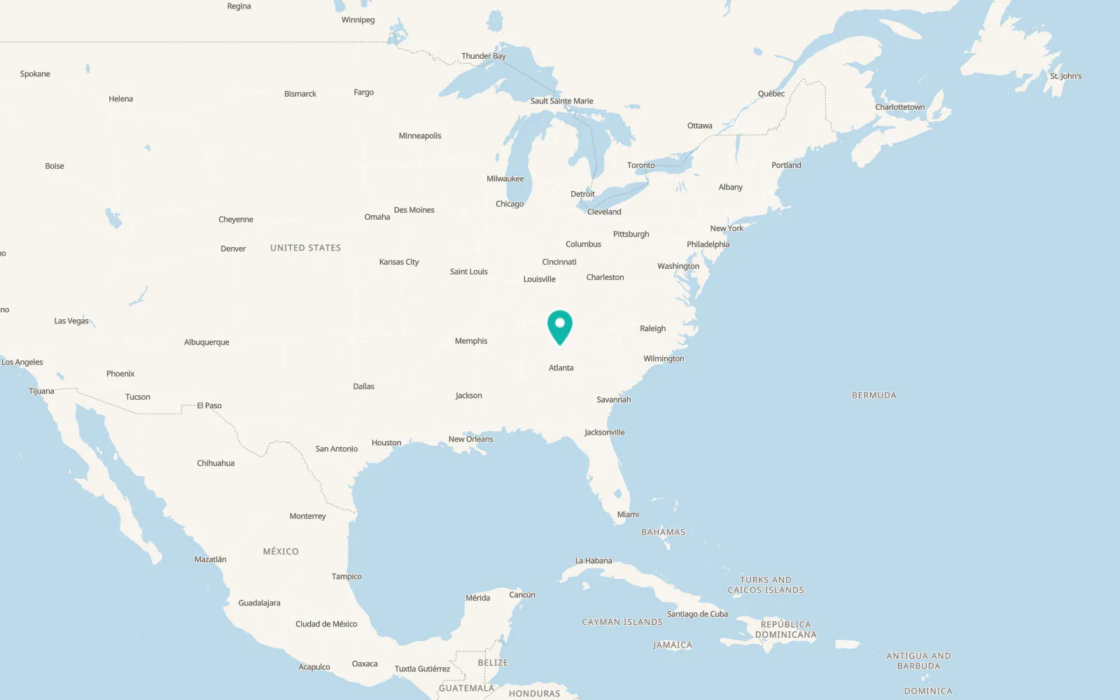 Map of East Ellijay