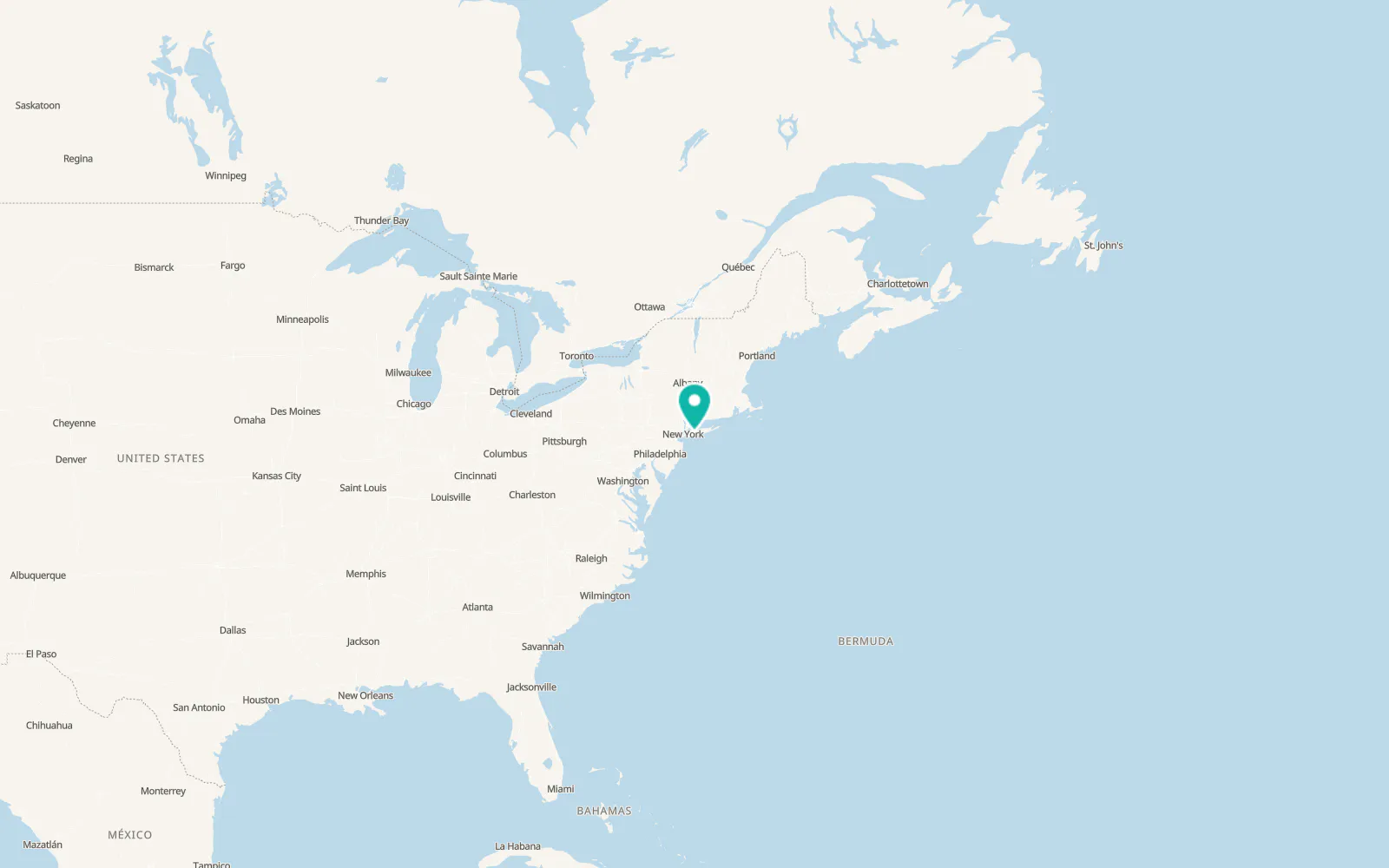 Map of East Farmingdale