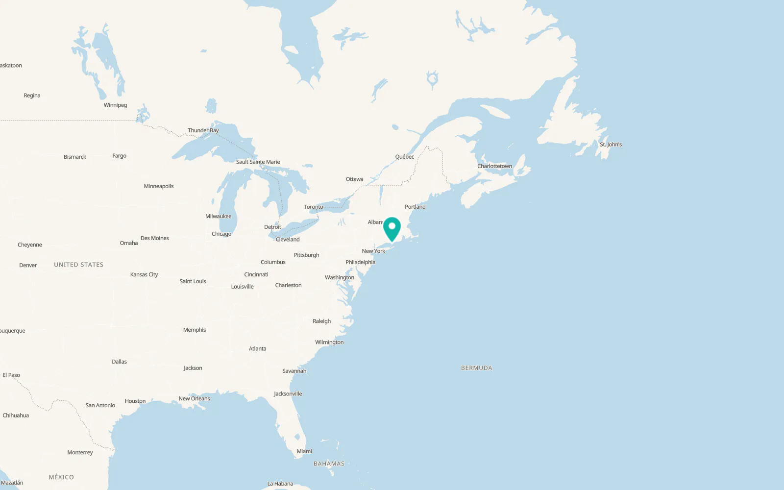 Map of East Marion