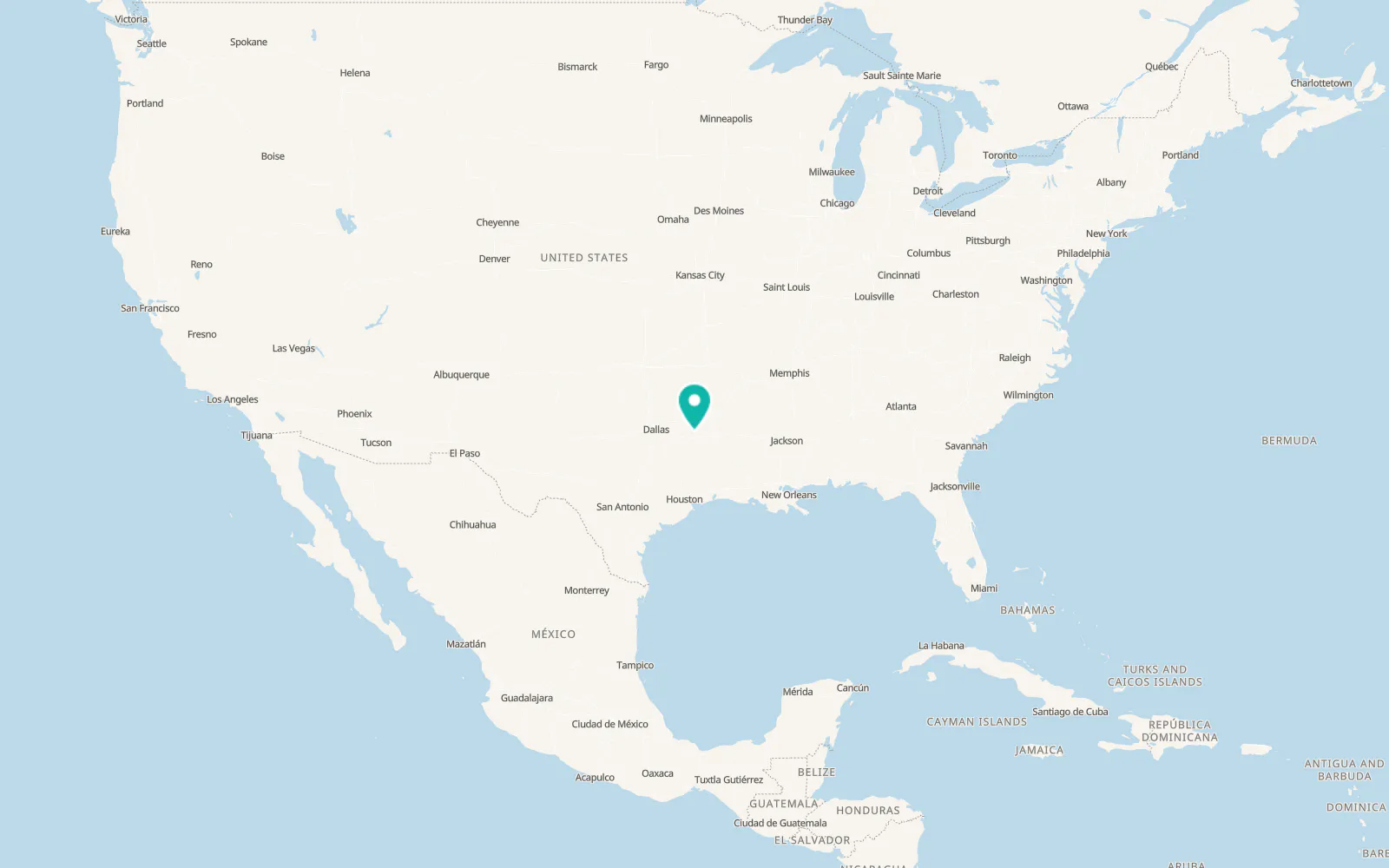 Map of East Mountain