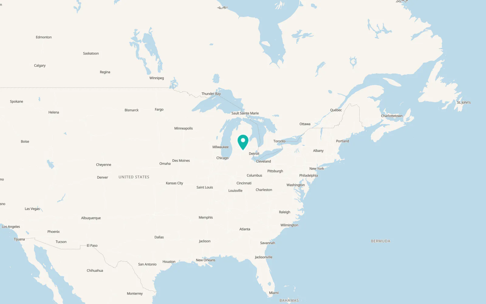 Map of Eaton Rapids