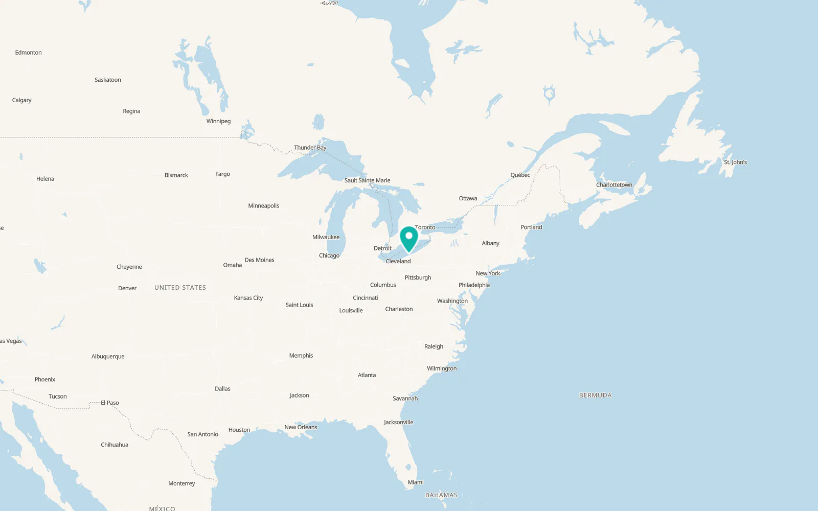 Map of Edgewood