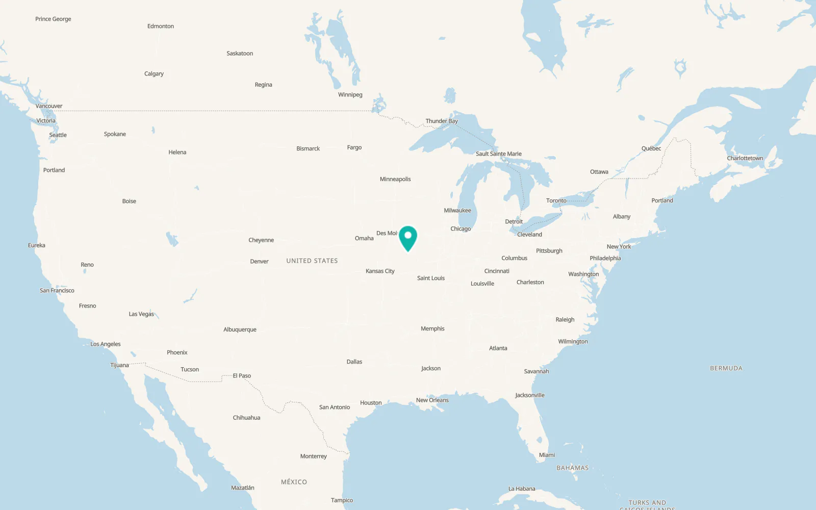 Map of Edina