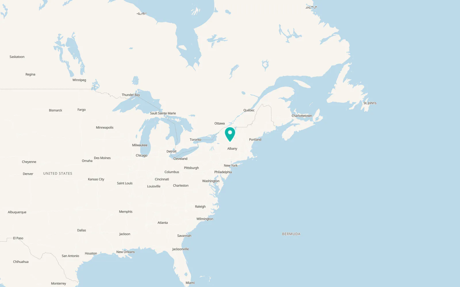 Map of Edinburg