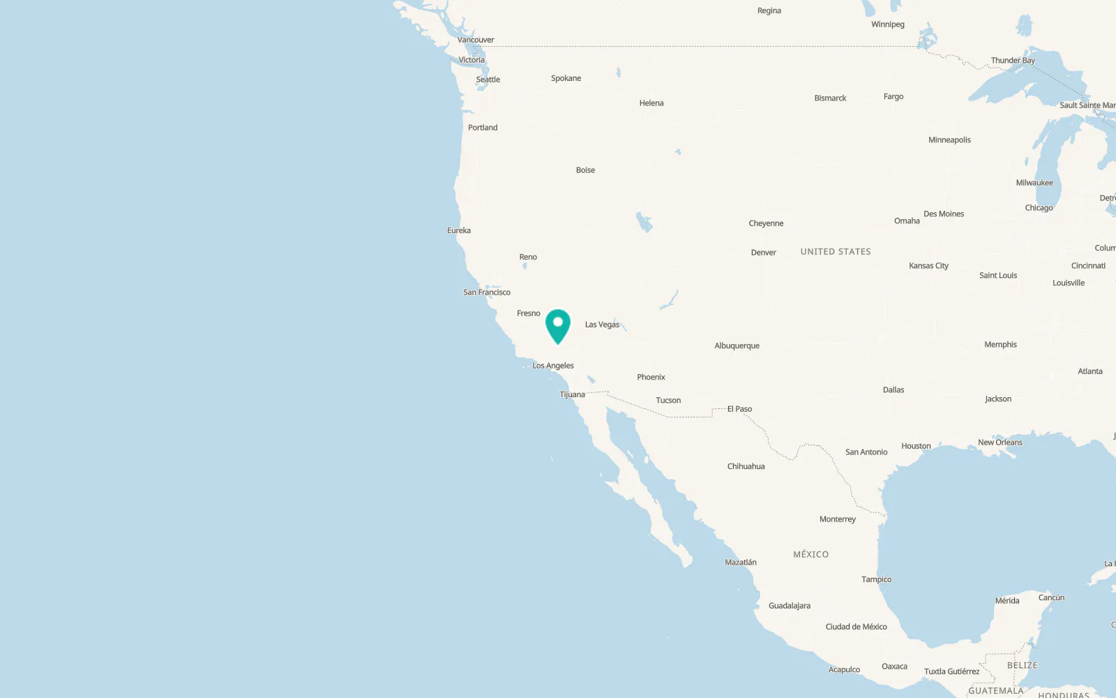 Map of Edwards Air Force Base