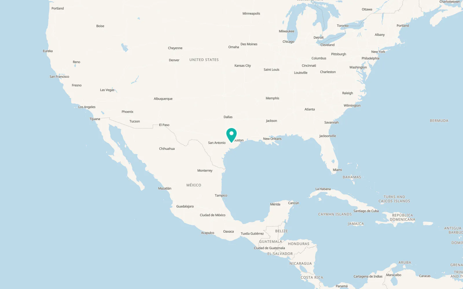 Map of El Campo