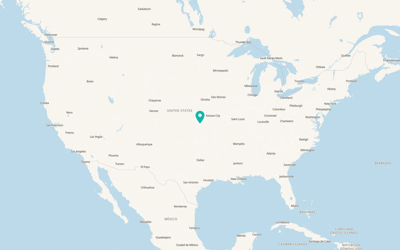 Map of El Dorado
