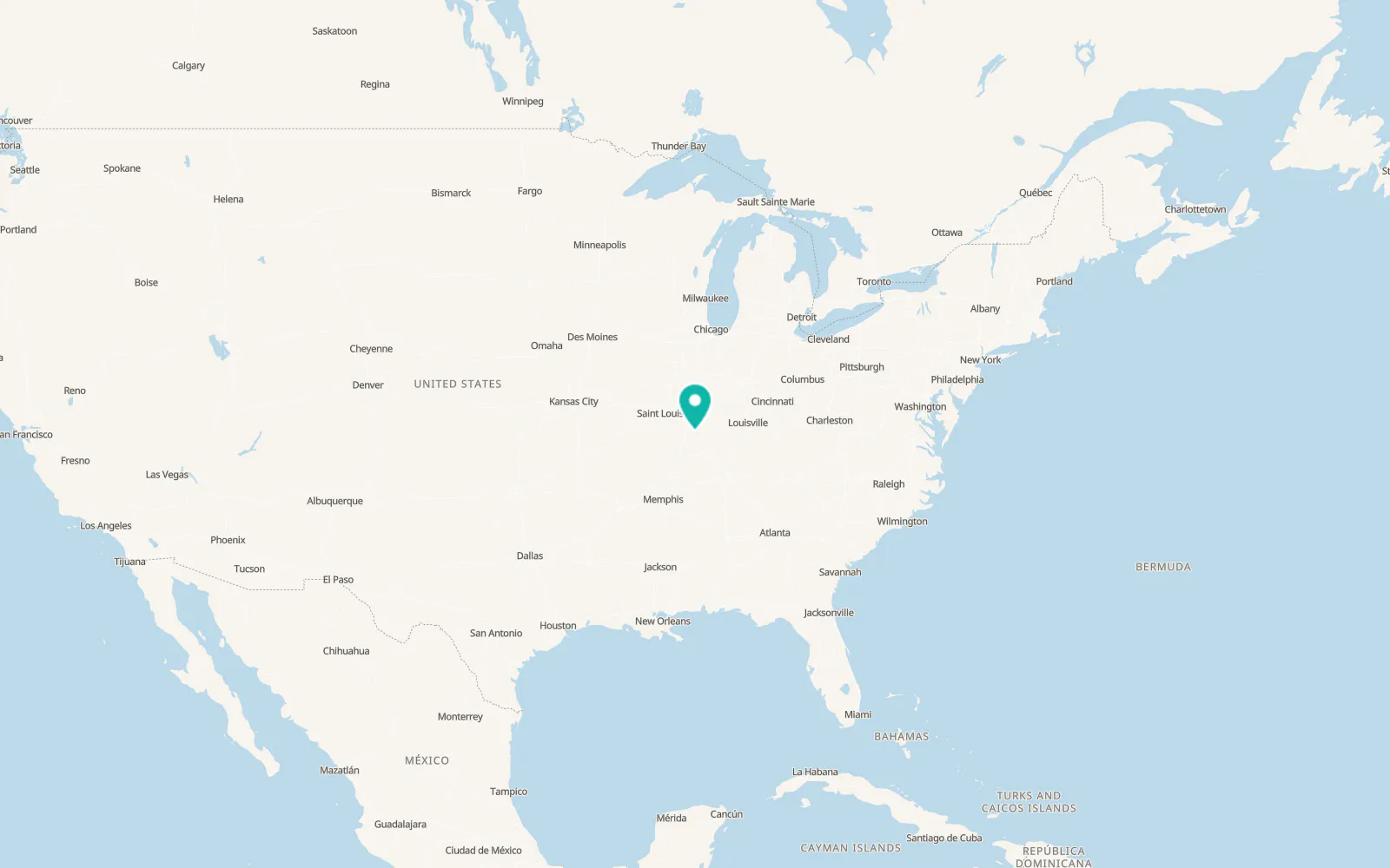 Map of Eldorado