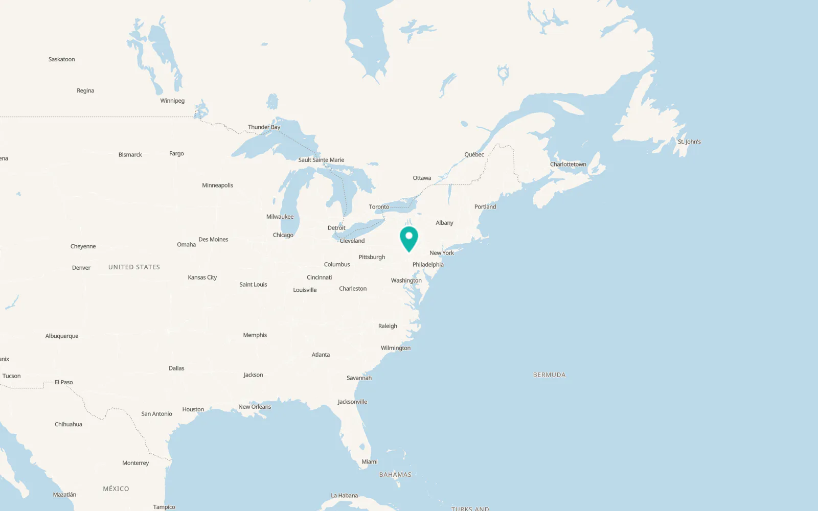Map of Elizabethville