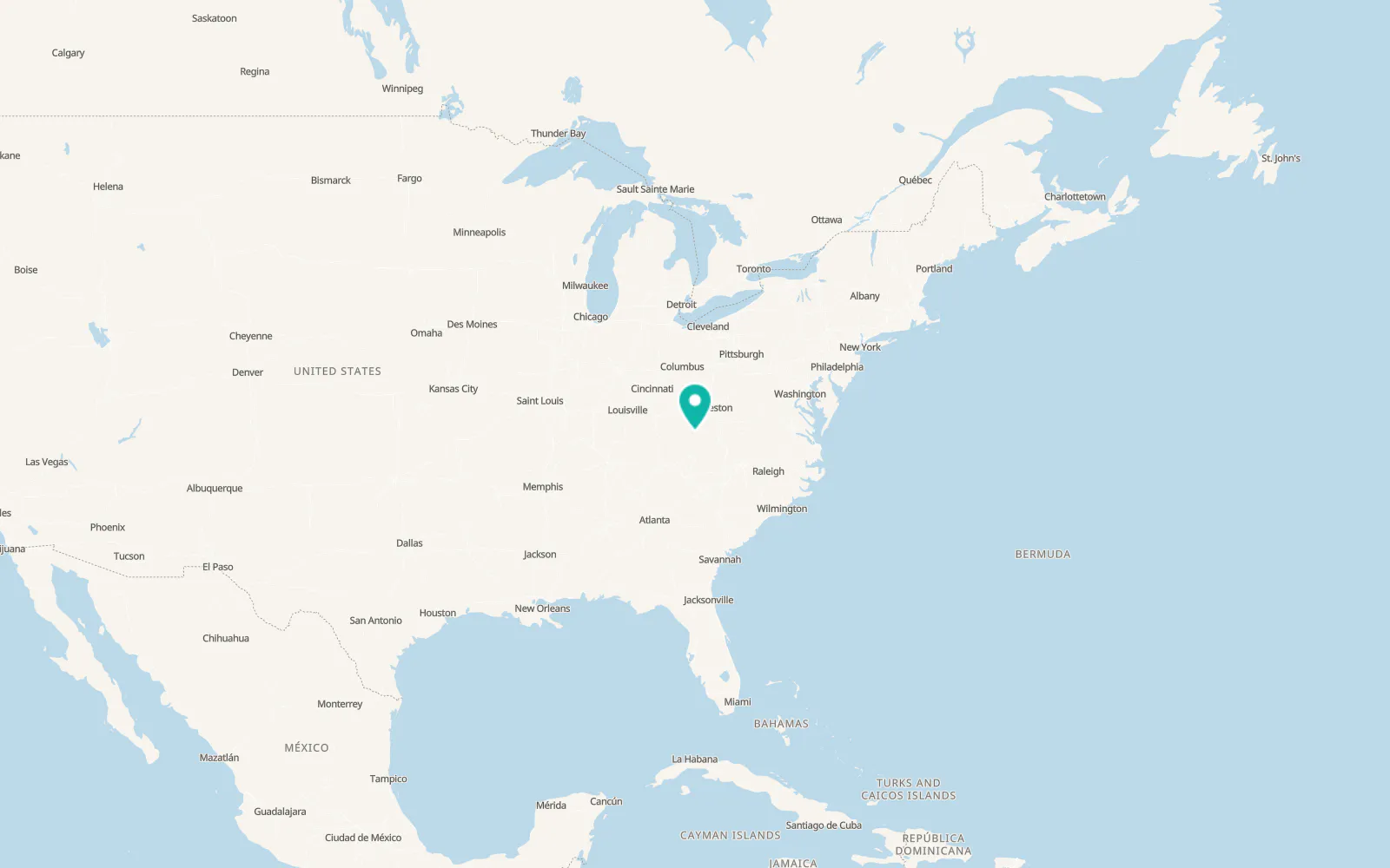 Map of Elkhorn City