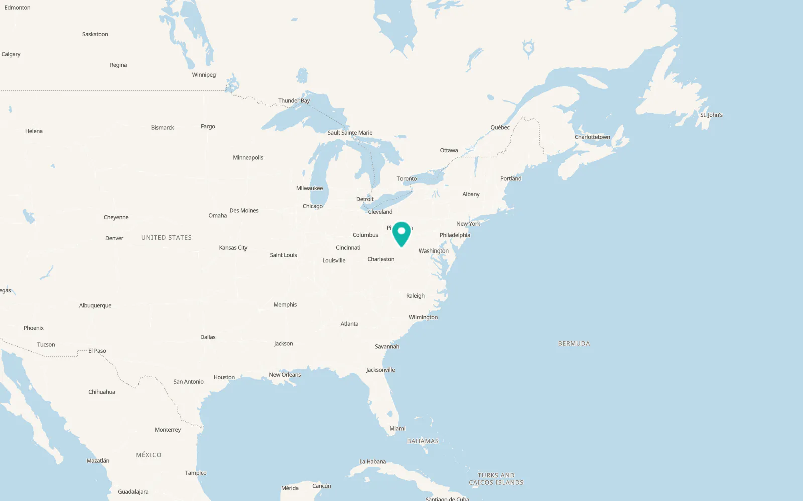 Map of Elkins