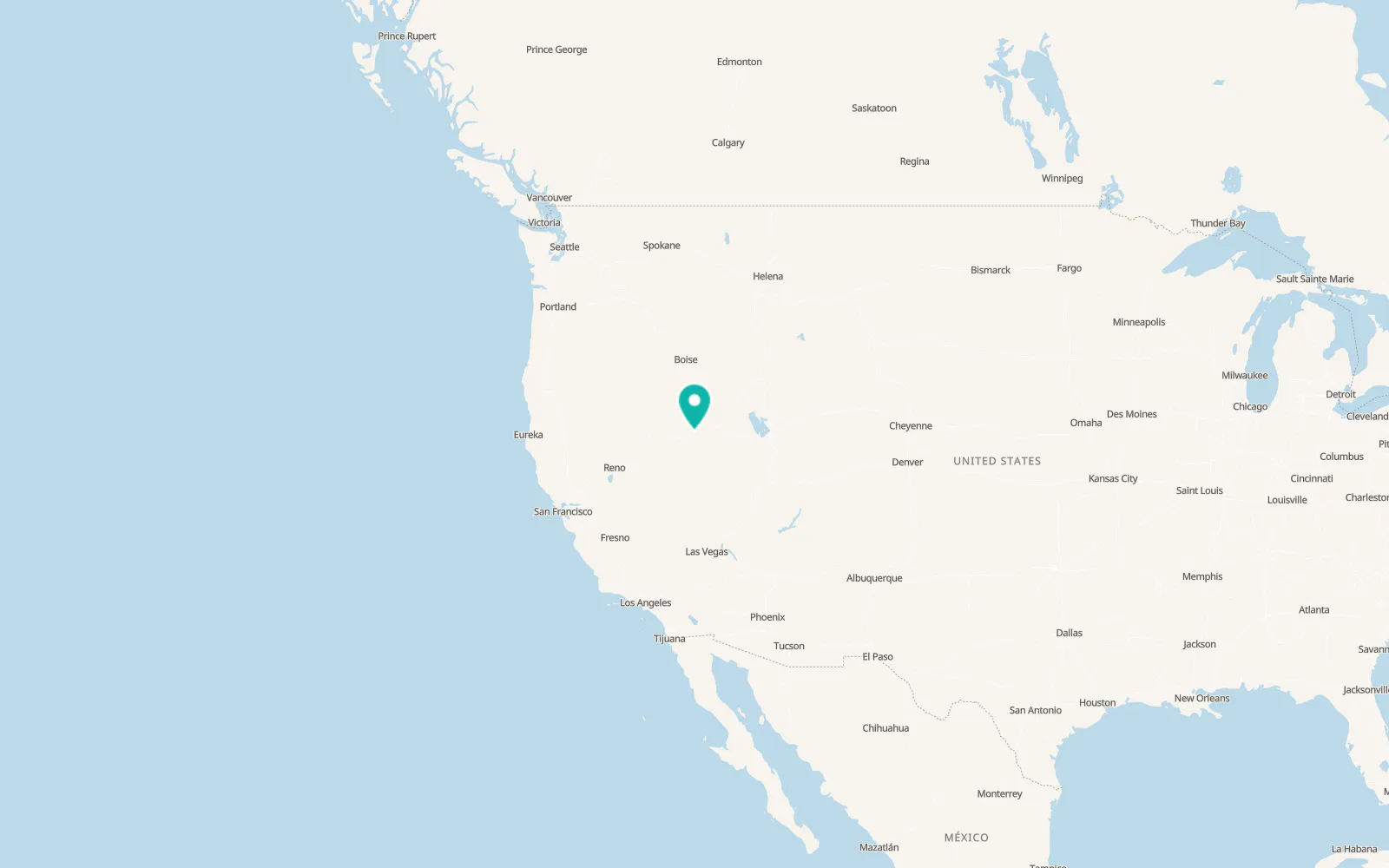 Map of Elko