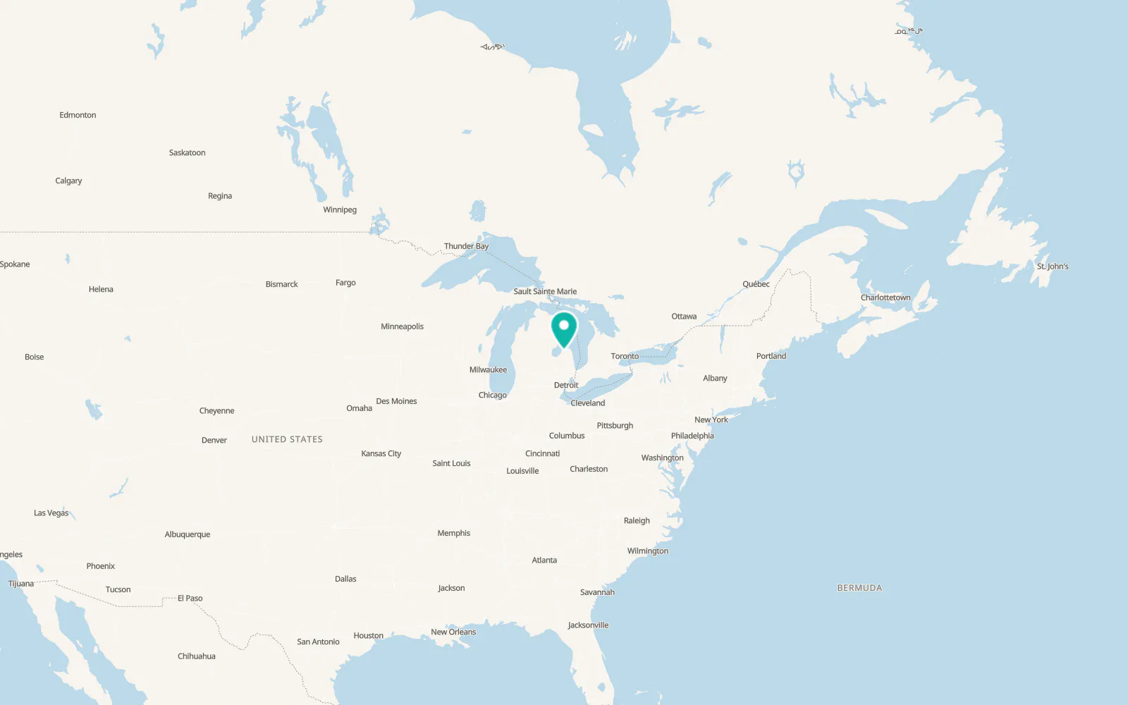 Map of Elkton