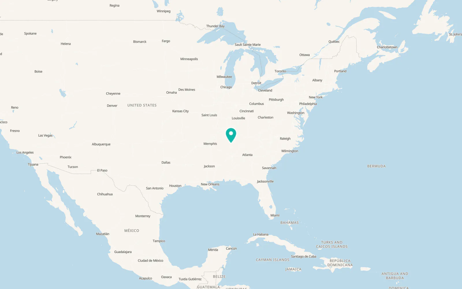 Map of Elkton