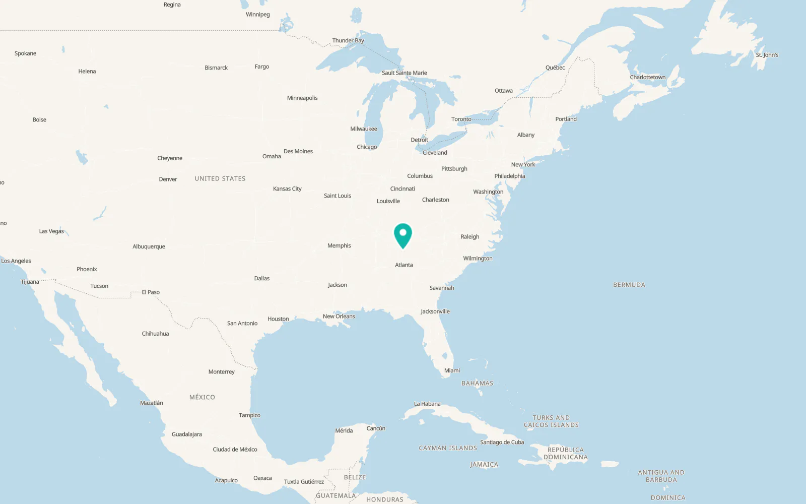 Map of Ellijay