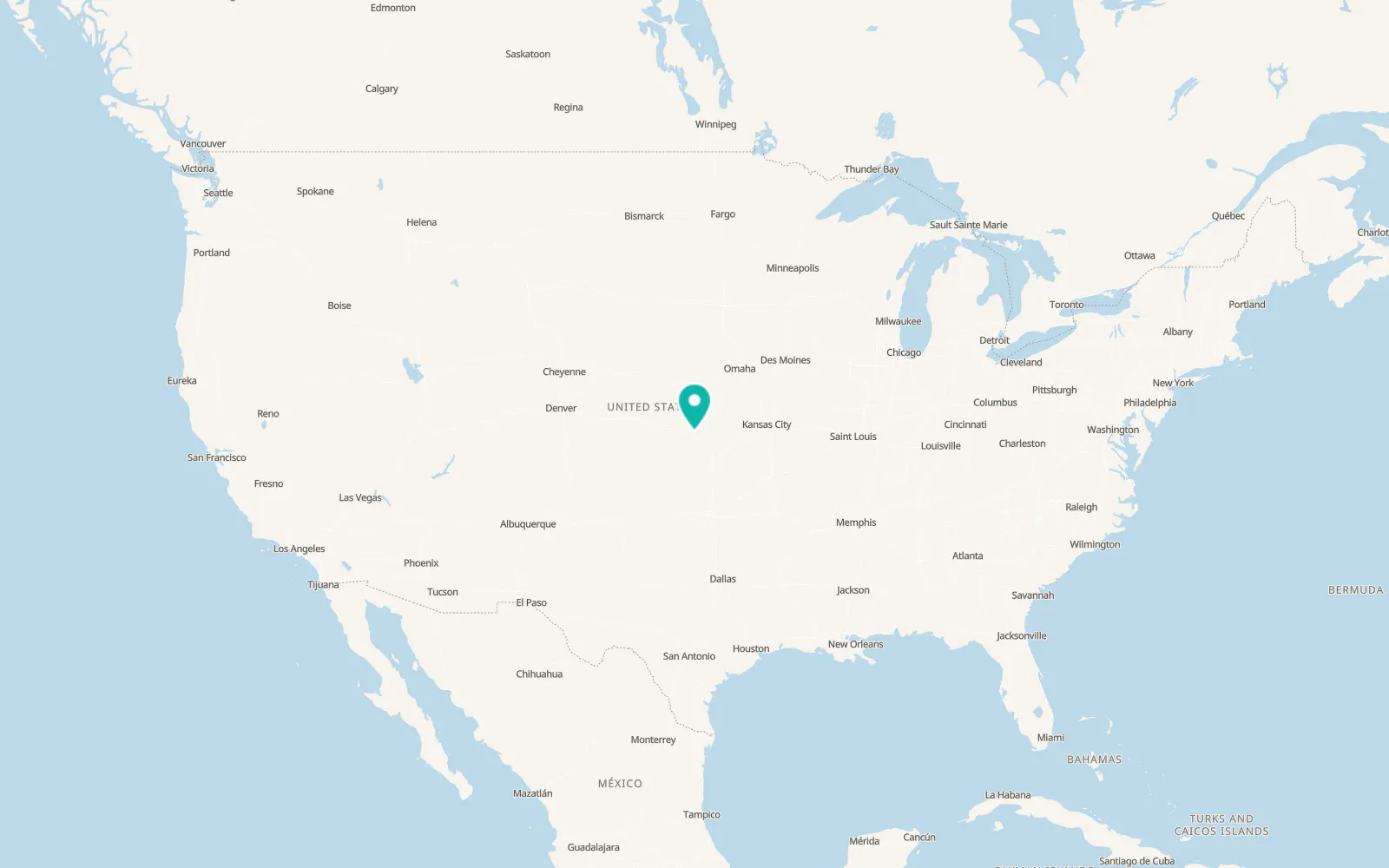 Map of Ellsworth