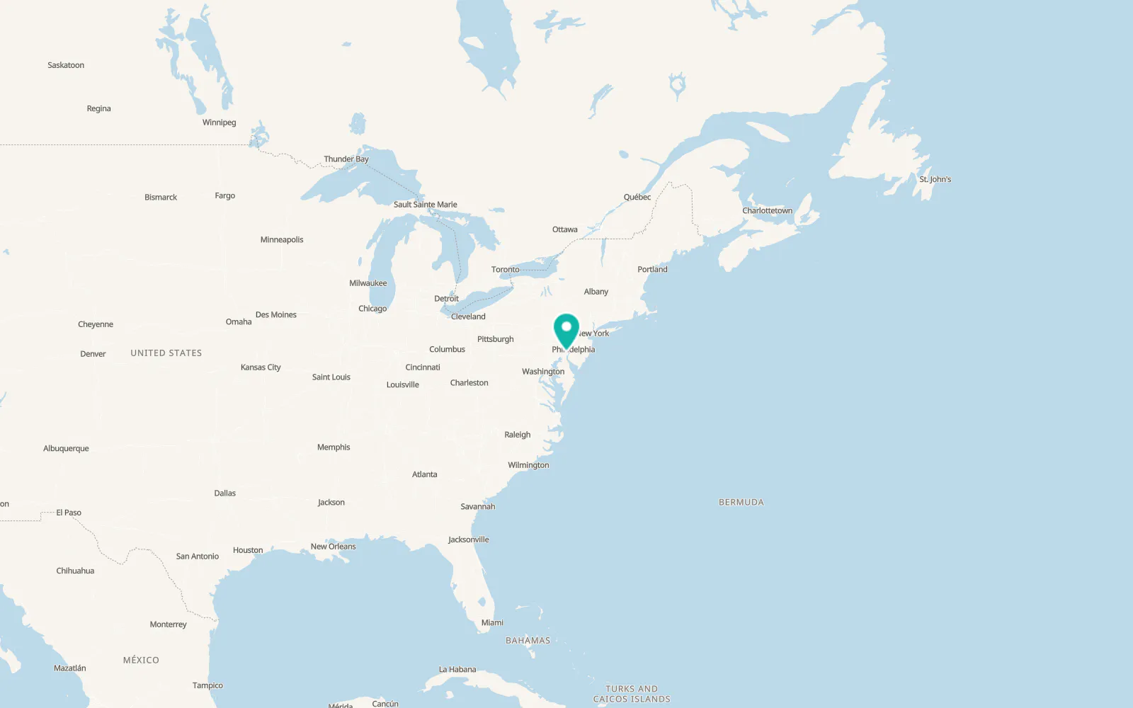 Map of Elsmere