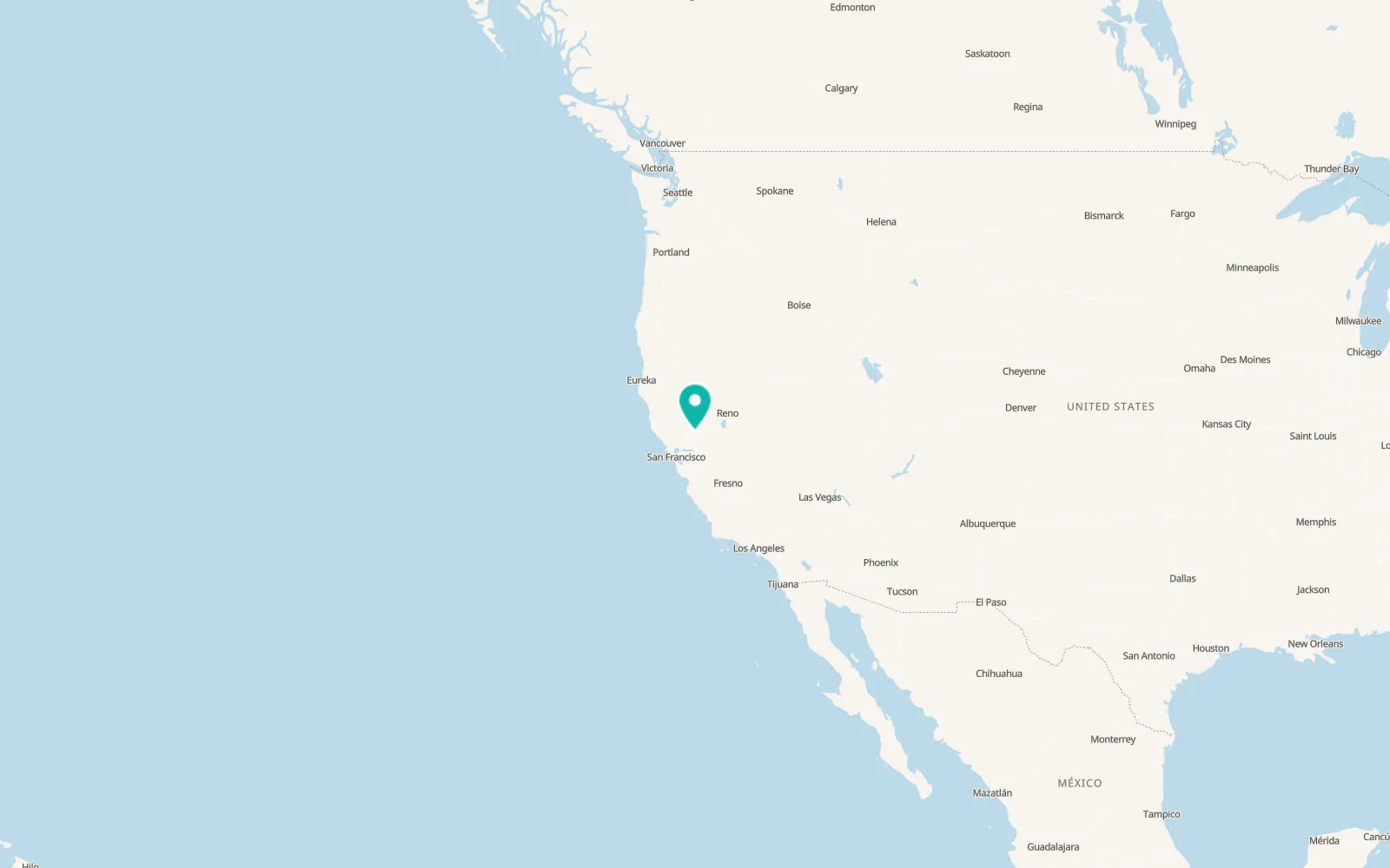 Map of Elverta