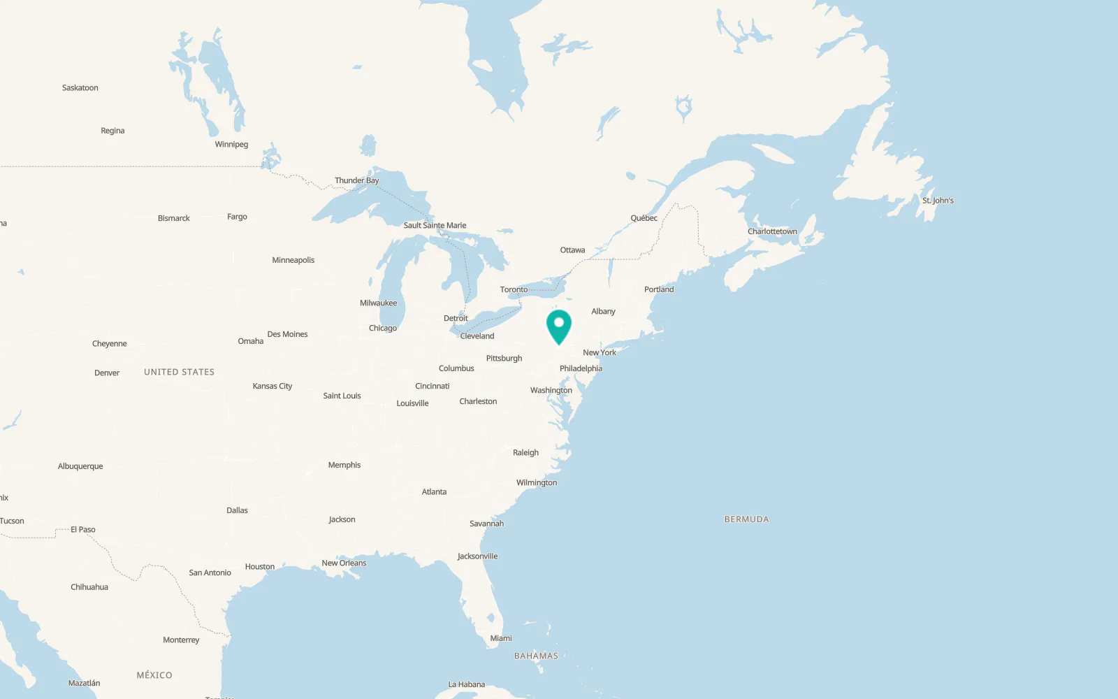 Map of Elysburg